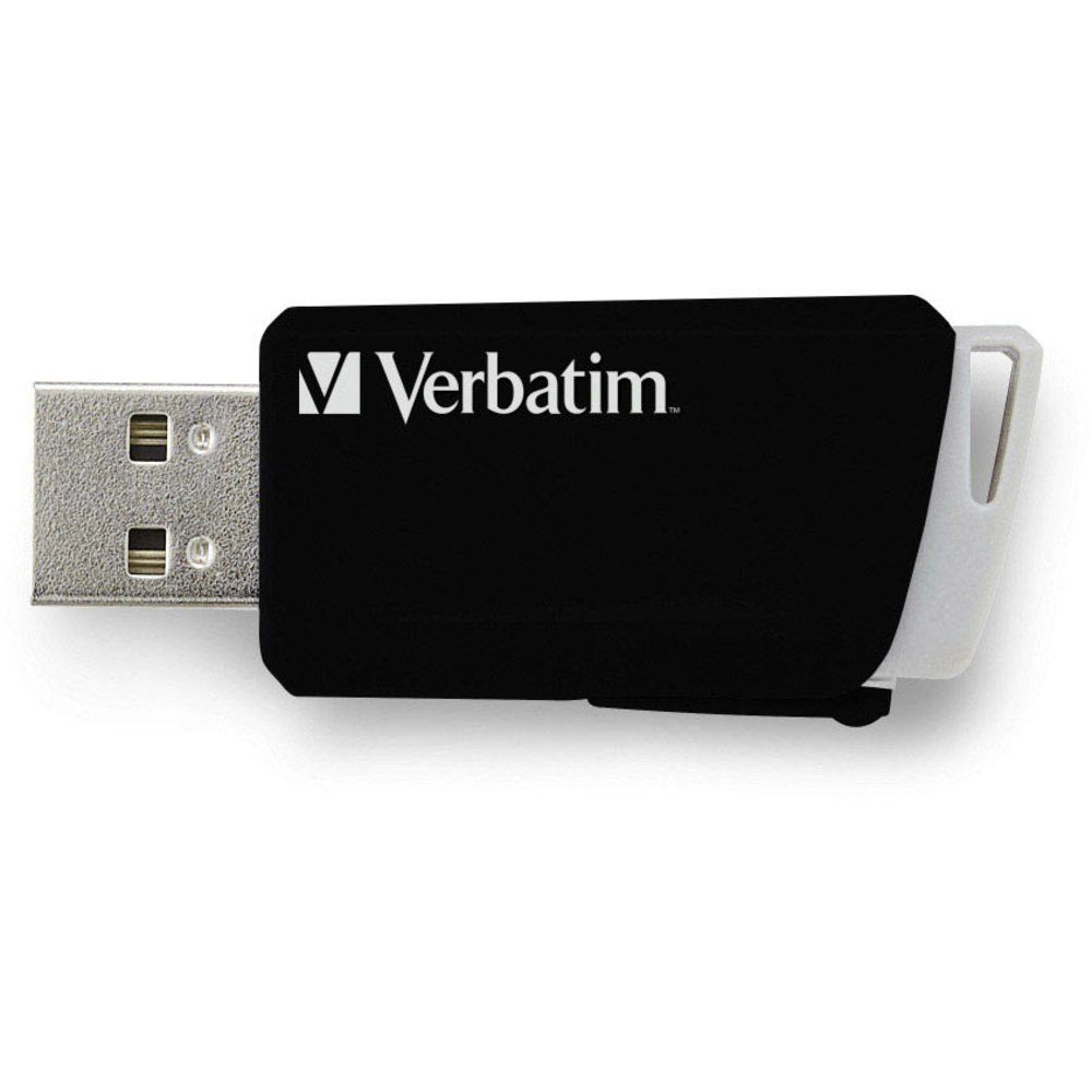 Verbatim Verbatim V Store N CLICK USB-Stick 32 GB Schwarz 49307 USB-A (USB 3.2 USB-Stick