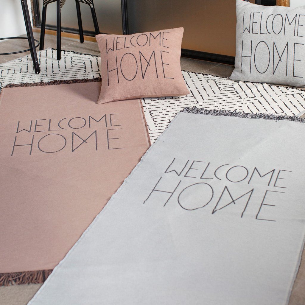 DAVID FUSSENEGGER Teppich Goliath 'Welcome Home' 75 x 200 cm