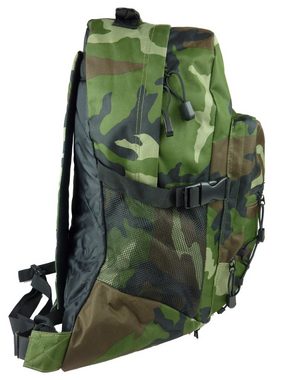 Taschen4life Freizeitrucksack großer Camouflage Rucksack 4006, leichter Cityrucksack für Schule, Arbeit, Sport und Freizeit