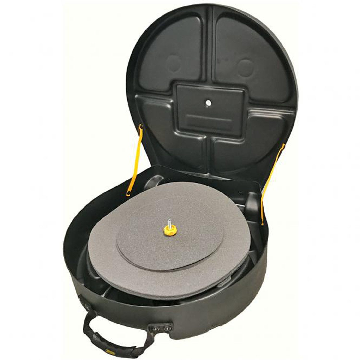 Hardcase Schlagzeug Hardcase HN9CYM22 Becken-Trolley 22 Cymbal Case für 9 Becken,Robuster Becken-Trolley, Becken