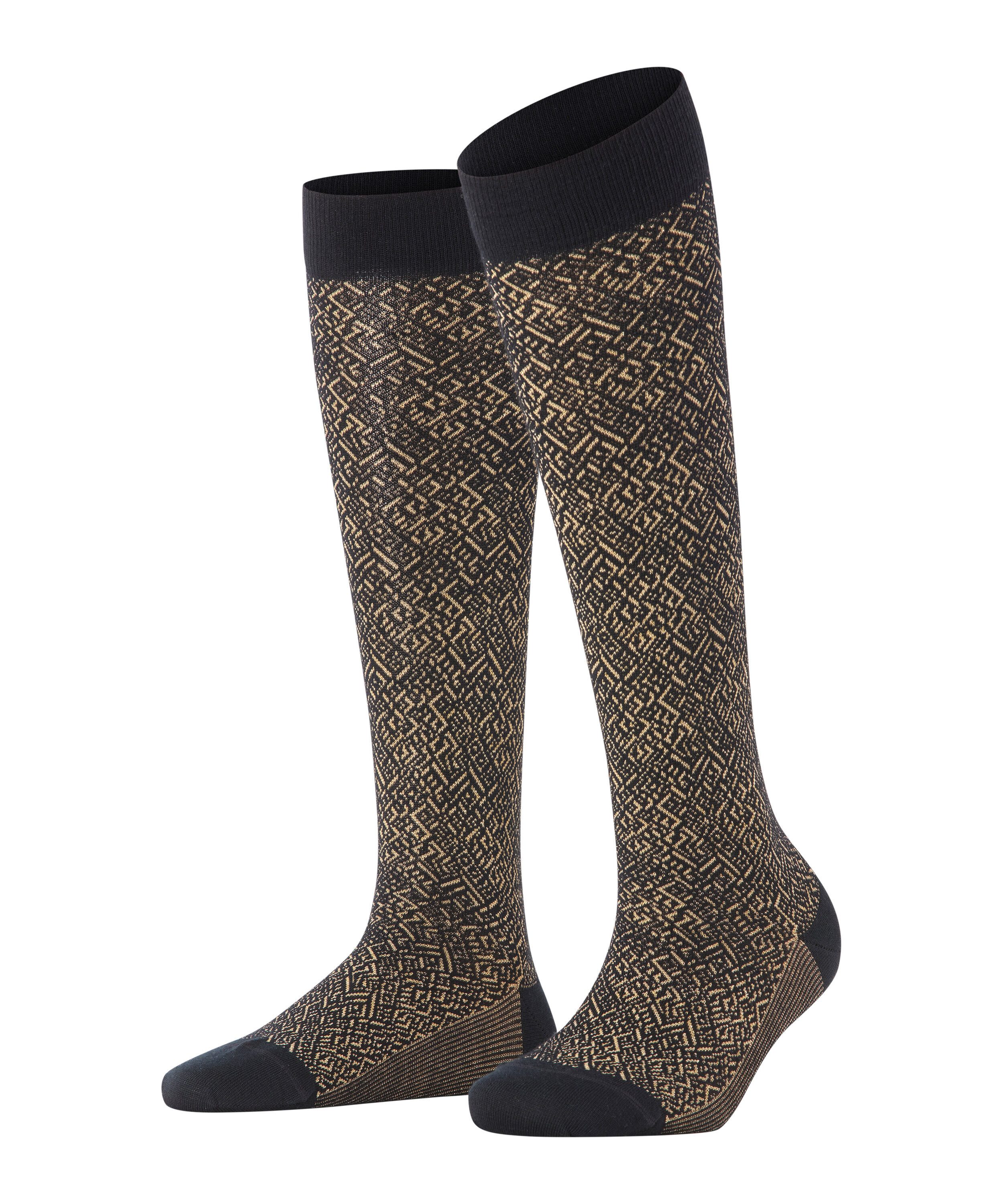 FALKE Kniestrümpfe FALKE Snow Glitter Damen (1-Paar)