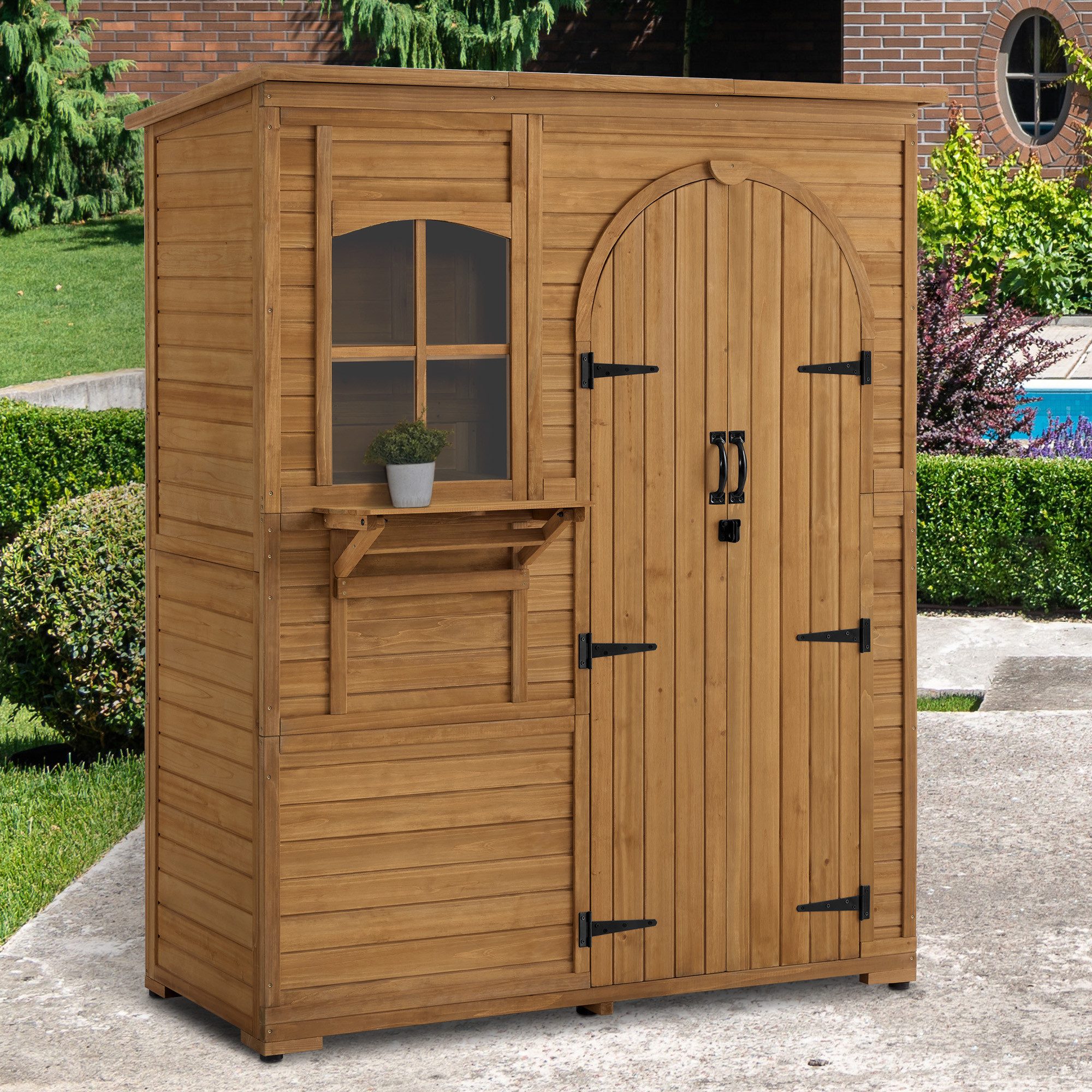 MCombo Gerätehaus M MCombo Gartenschrank Geräteschuppen günstig online kaufen