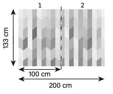 A.S. Création Fototapete A.S. Création XXL 5 Fototapete, Geometrie, 4m x 2,67m