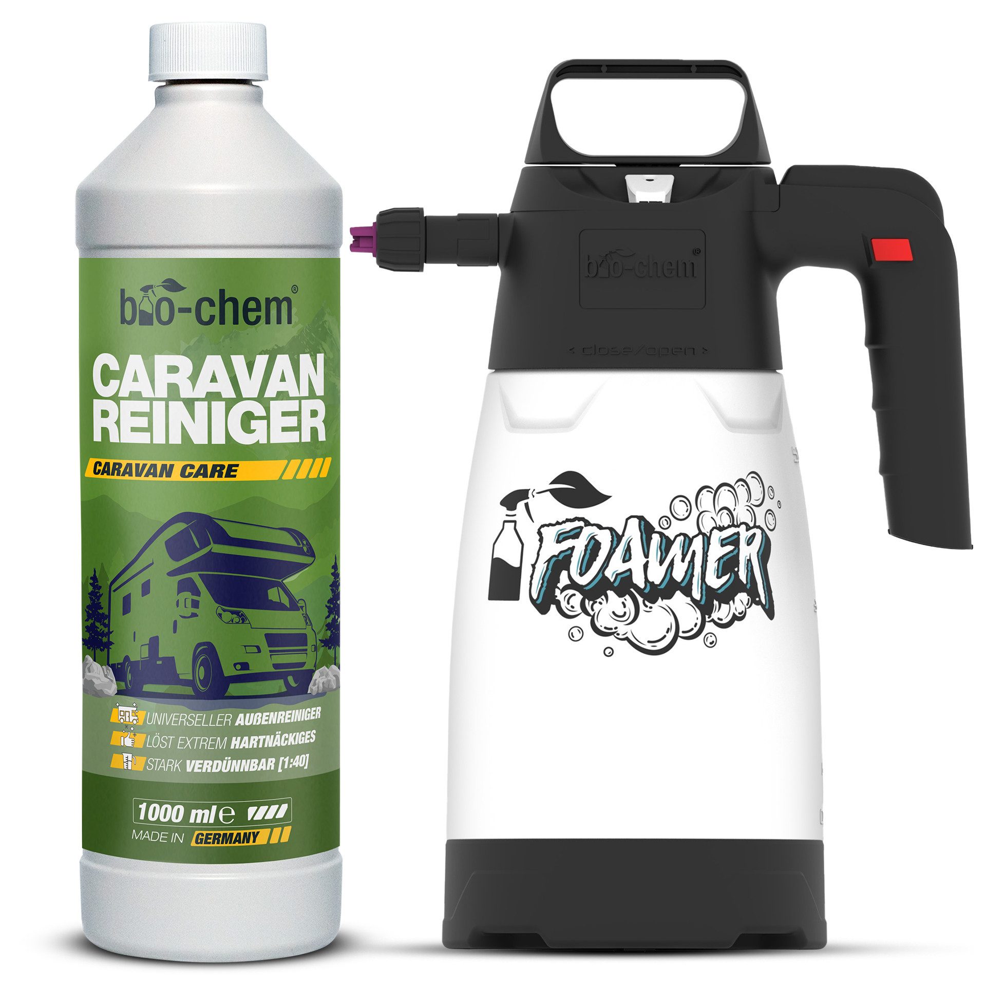 bio-chem Caravan- & Wohnmobilreiniger Konzentrat, extra stark Auto-Reinigungsmittel