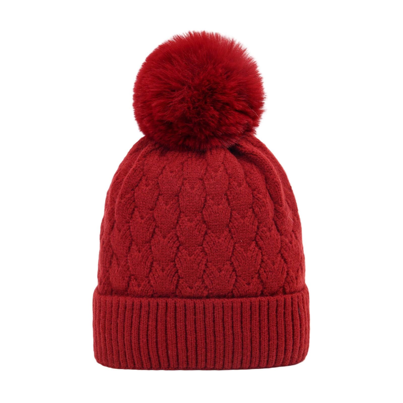 Leoberg Strickmütze Damen Mütze diverse Designs & Farben - Wintermütze für günstig online kaufen