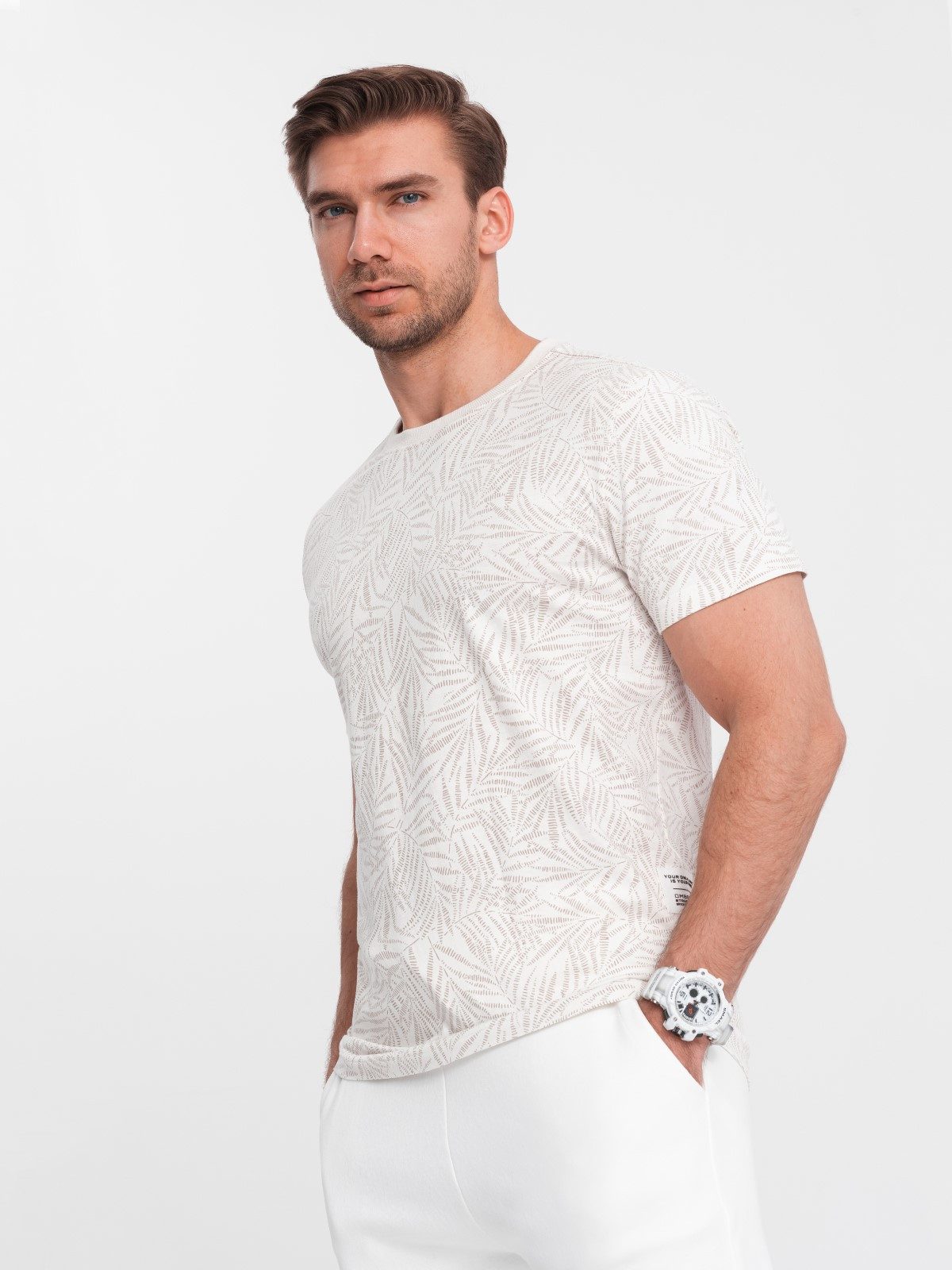 OMBRE Print-Shirt T-Shirt für Männer mit günstig online kaufen