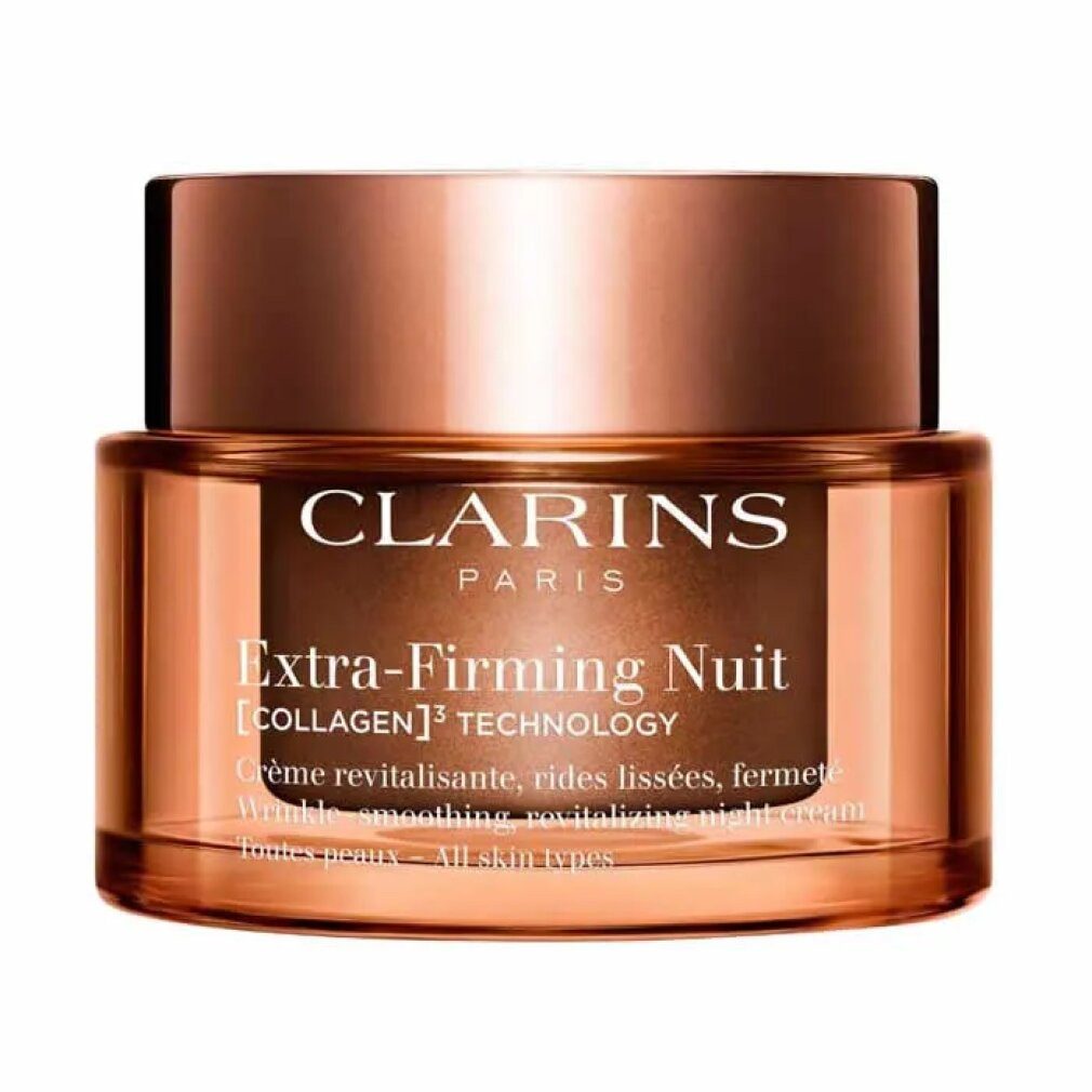 Clarins Nachtcreme Extra-Firming Night [Collagen]³ Technologie Alle Hauttypen 50ml
