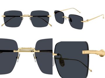 Cartier Sonnenbrille CARTIER PASHA Square-Frame CT0403S Sonnenbrille Sunglasses Glasses Bri