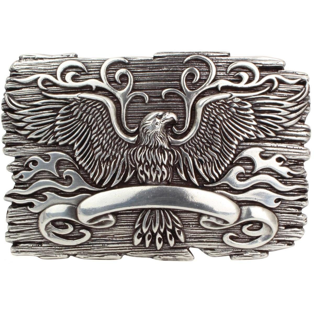 Gürtelschnalle Eagle 4,0 cm - Buckle Wechselschließe Gürtelschließe 40mm - Gürtel bis