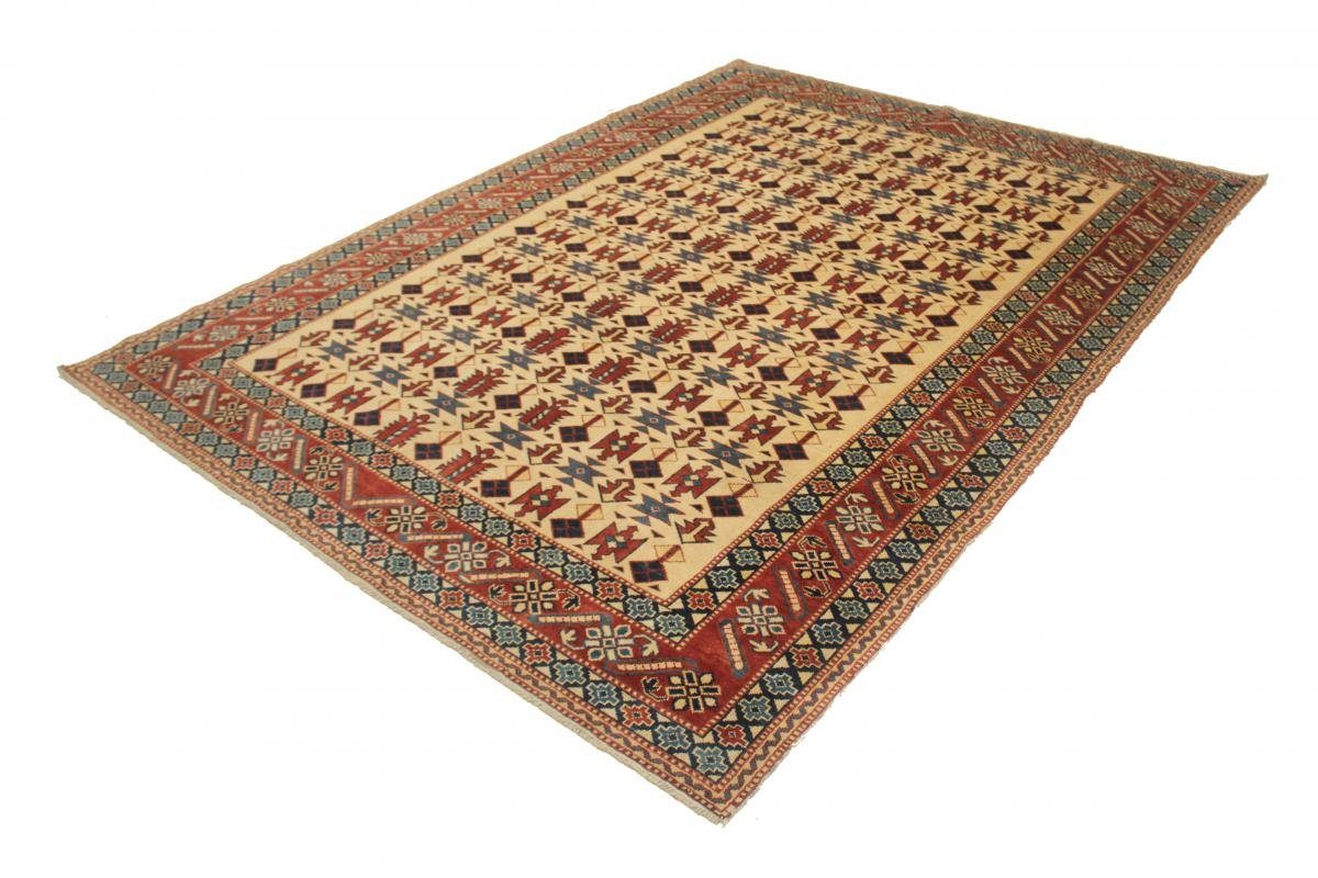 Orientteppich rechteckig, mm Handgeknüpfter Orientteppich, Höhe: Shirvan Nain 195x263 Trading, 12