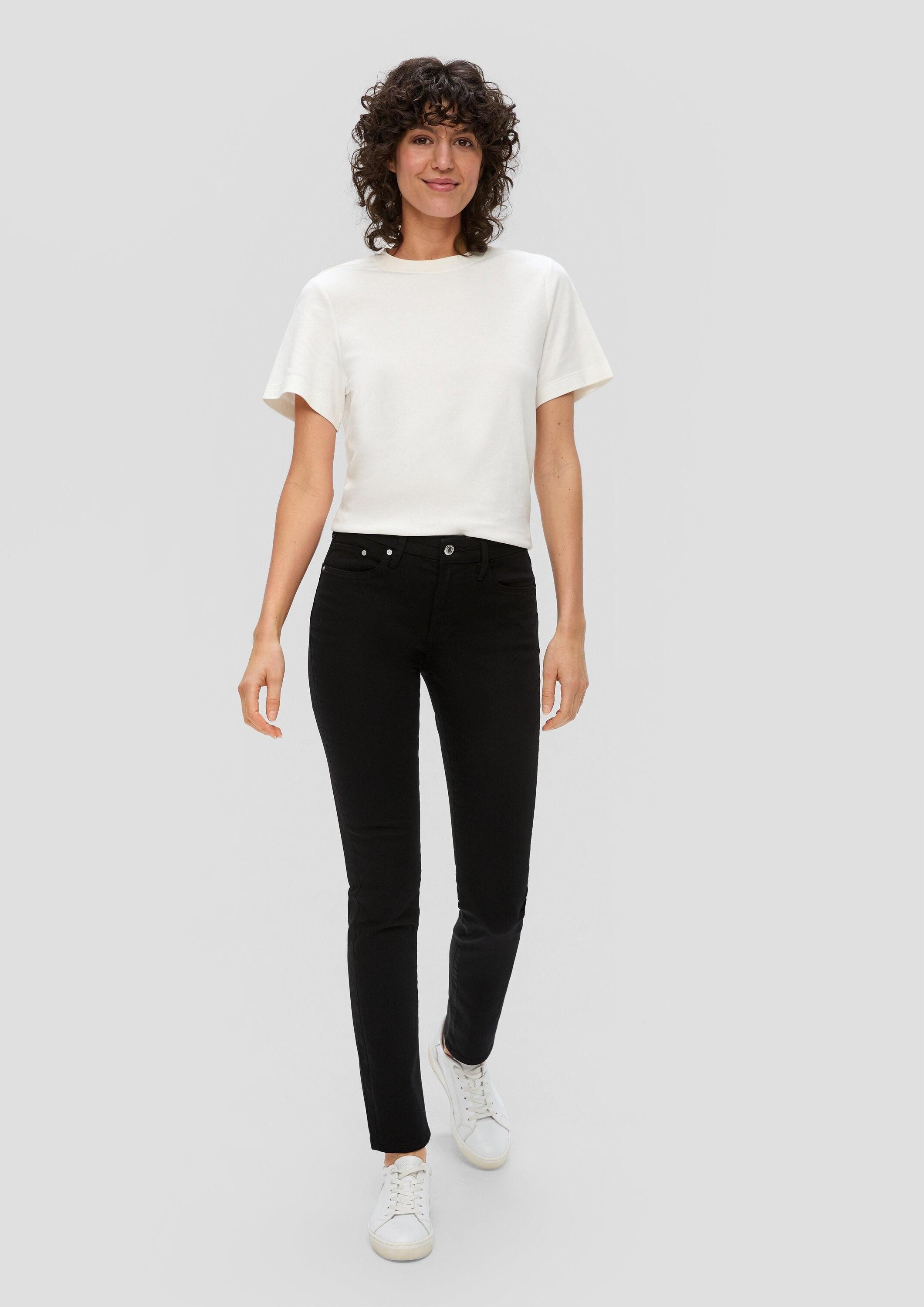 s.Oliver Slim-fit-Jeans Jeans-Hose BETSY Jeans Betsy / Slim Fit / Mid Rise / Slim Leg