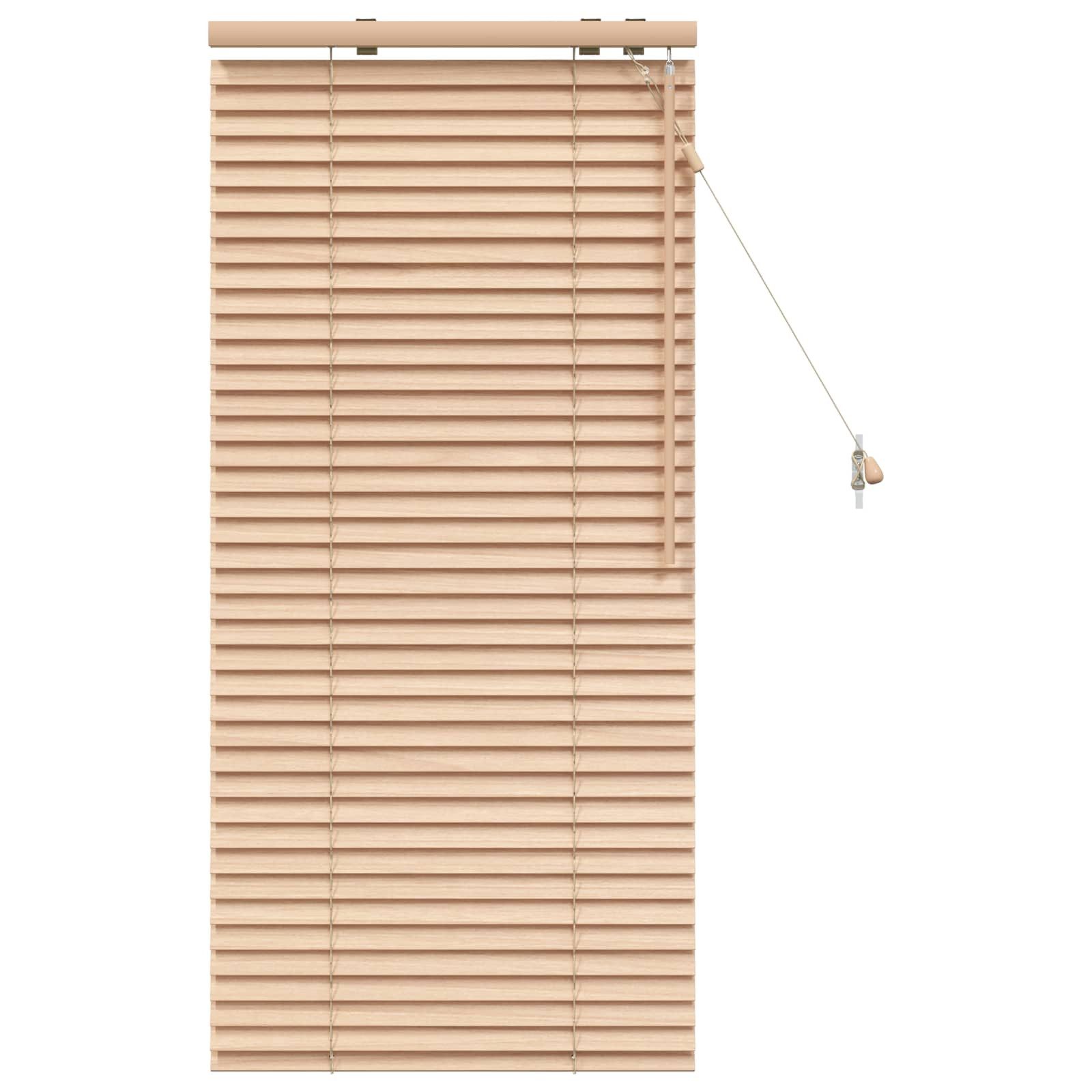 Rollo Venezianische Jalousie Eichenoptik 60 x 130 cm 35 mm, vidaXL