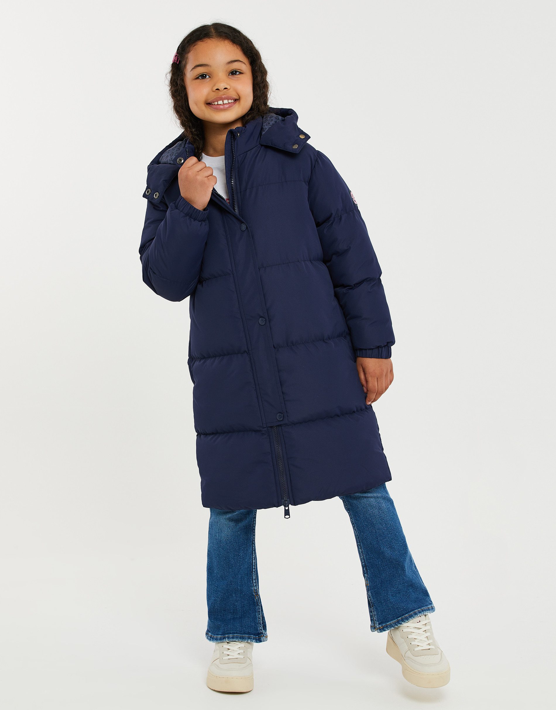 Threadgirls Kurzmantel THB Longline Puffer Jacket Nasma (1-tlg) im tollen Design