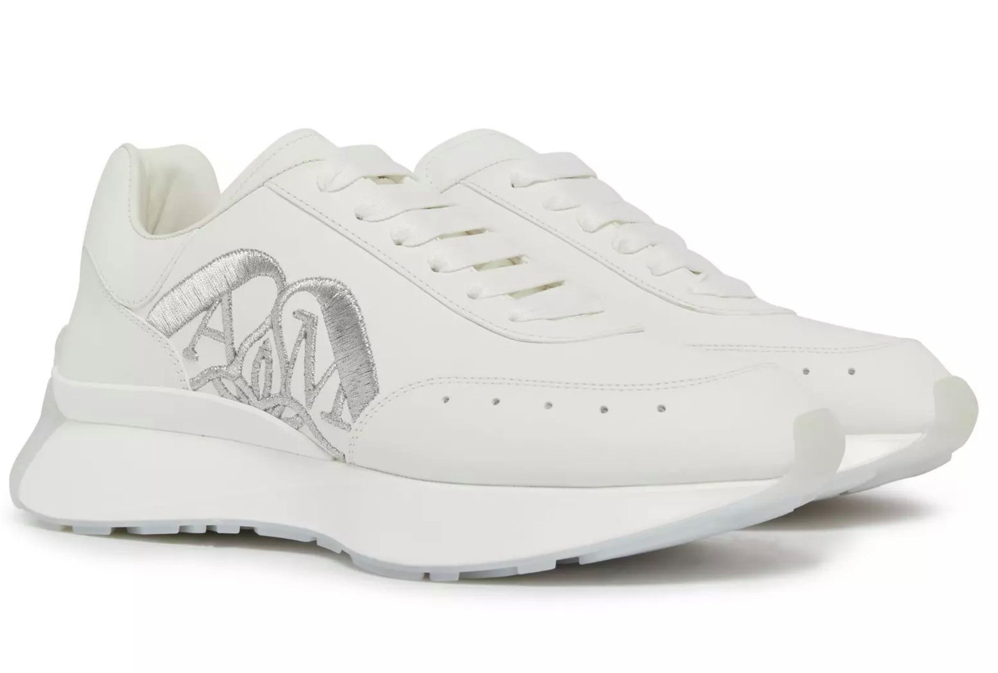 ALEXANDER MCQUEEN Sprint Runner Kalbsleder Schuhe günstig online kaufen