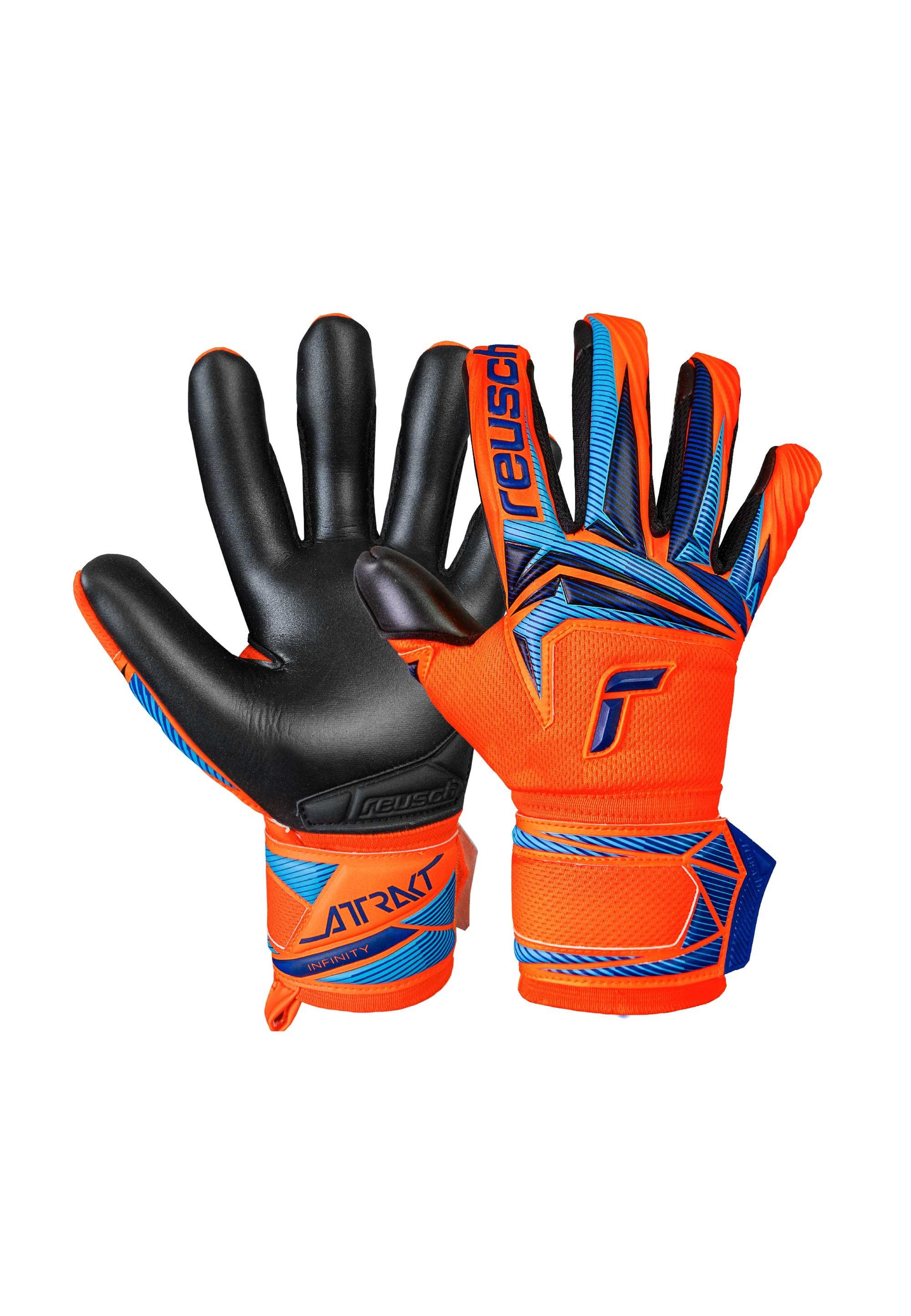 Reusch Torwarthandschuhe Attrakt Infinity Evolution NC mit robustem Infinity Belag