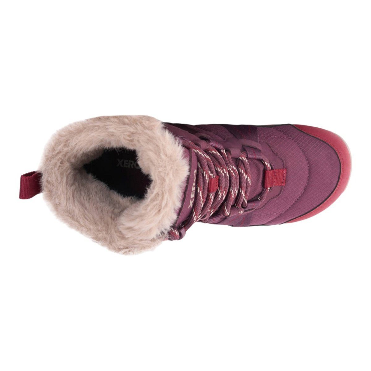 Xero Shoes Alpine Snow Boot (warm, wasserdicht, gefüttert) weinrot Damen Winterstiefel