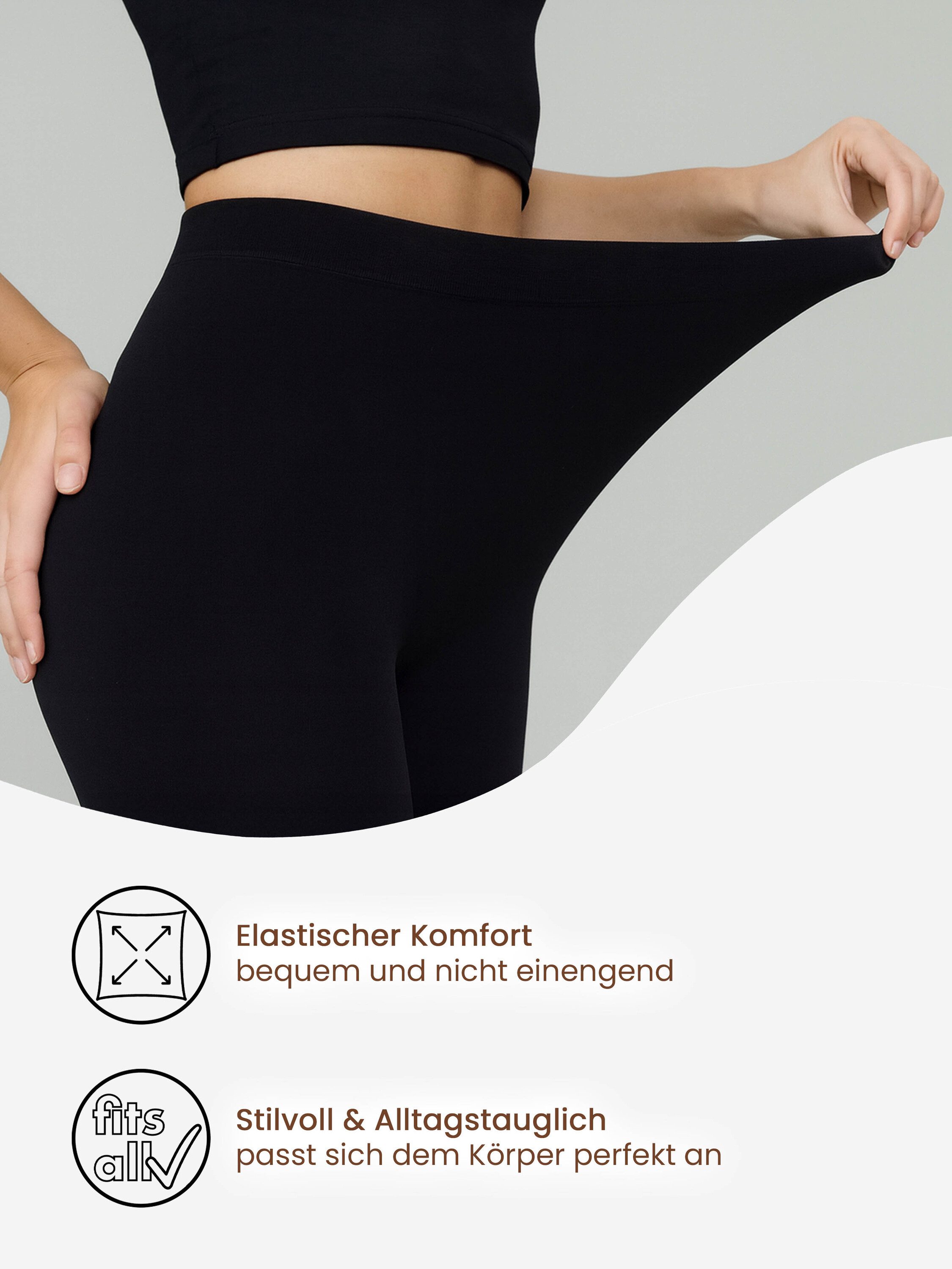 Yenita® Thermoleggings Gefütterte Leggings (2-tlg) mit weichem Innenfleece