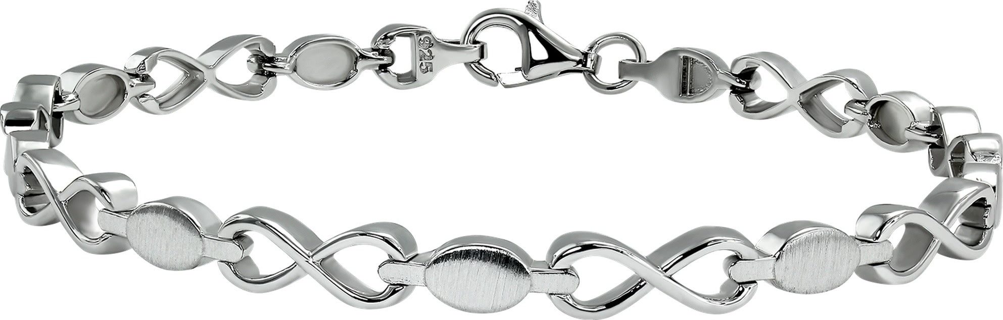 SilberDream Silberarmband SilberDream Armband Infinite 925 Silber (Armband), Damen Armband (Infiniti) ca. 19cm, 925 Sterling Silber, Farbe: silber