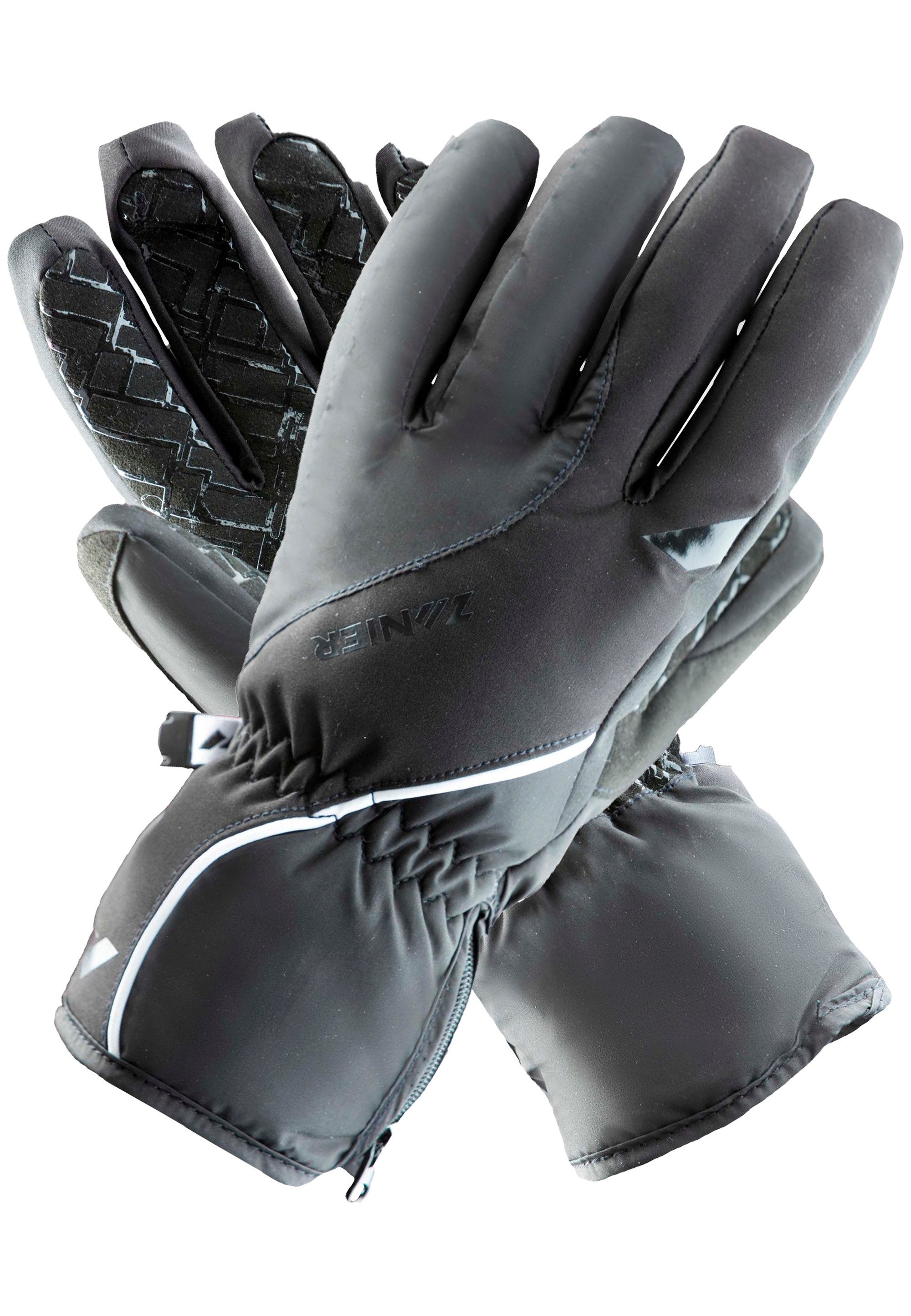 Zanier Skihandschuhe mit hochwertigem Polster und wasserfester Qualität