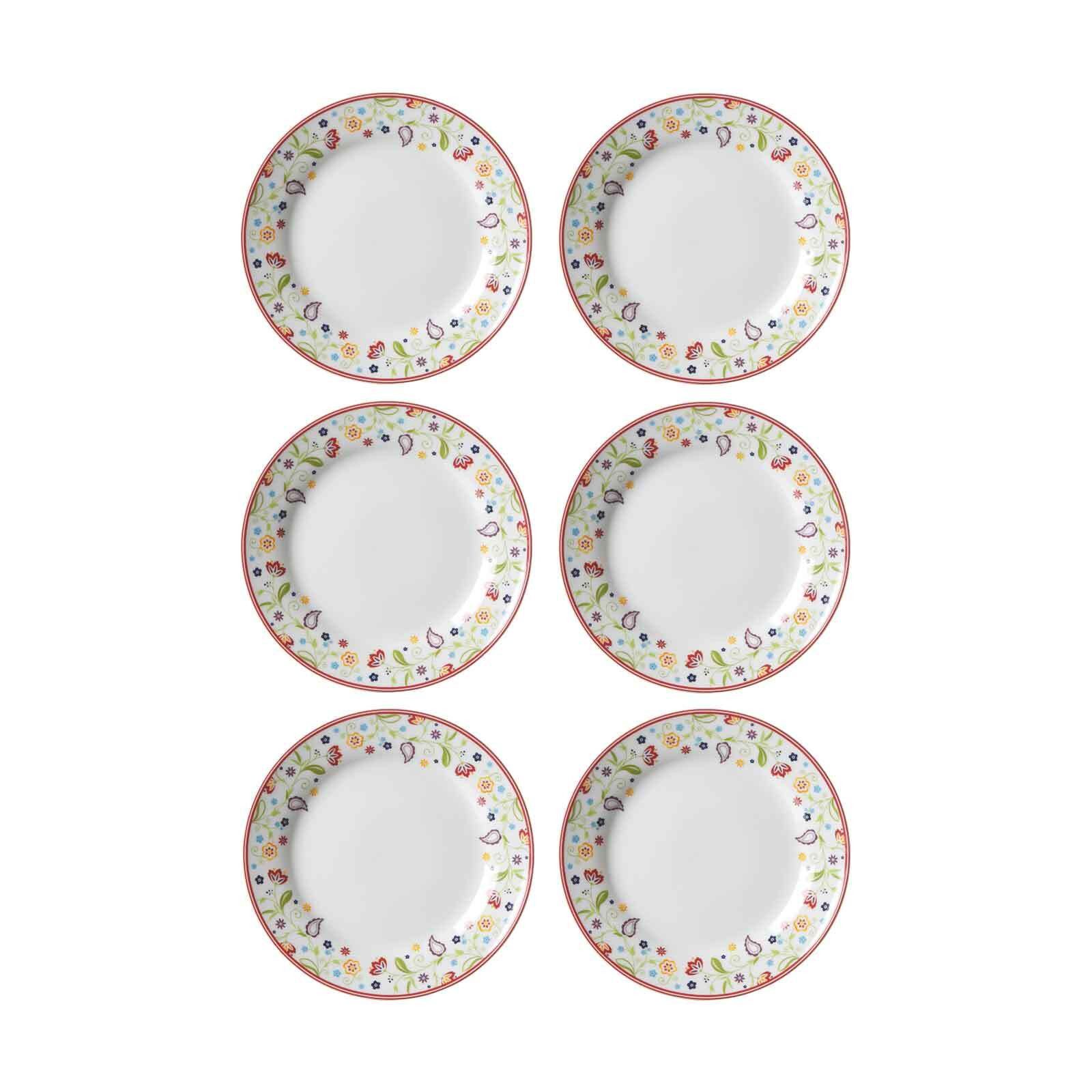 Ritzenhoff & Breker Frühstücksteller Shanti Dessertteller ø 20 cm 6er Set, (6 St)