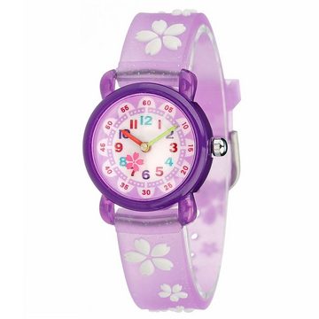 Gontence Quarzuhr Quarzuhr Kinder Uhren für Mädchen ab 3-10 Jahre, Analog Quarzuhr, (1-tlg., Cartoon Kinderuhr Digital Wasserdicht Armbanduhr)