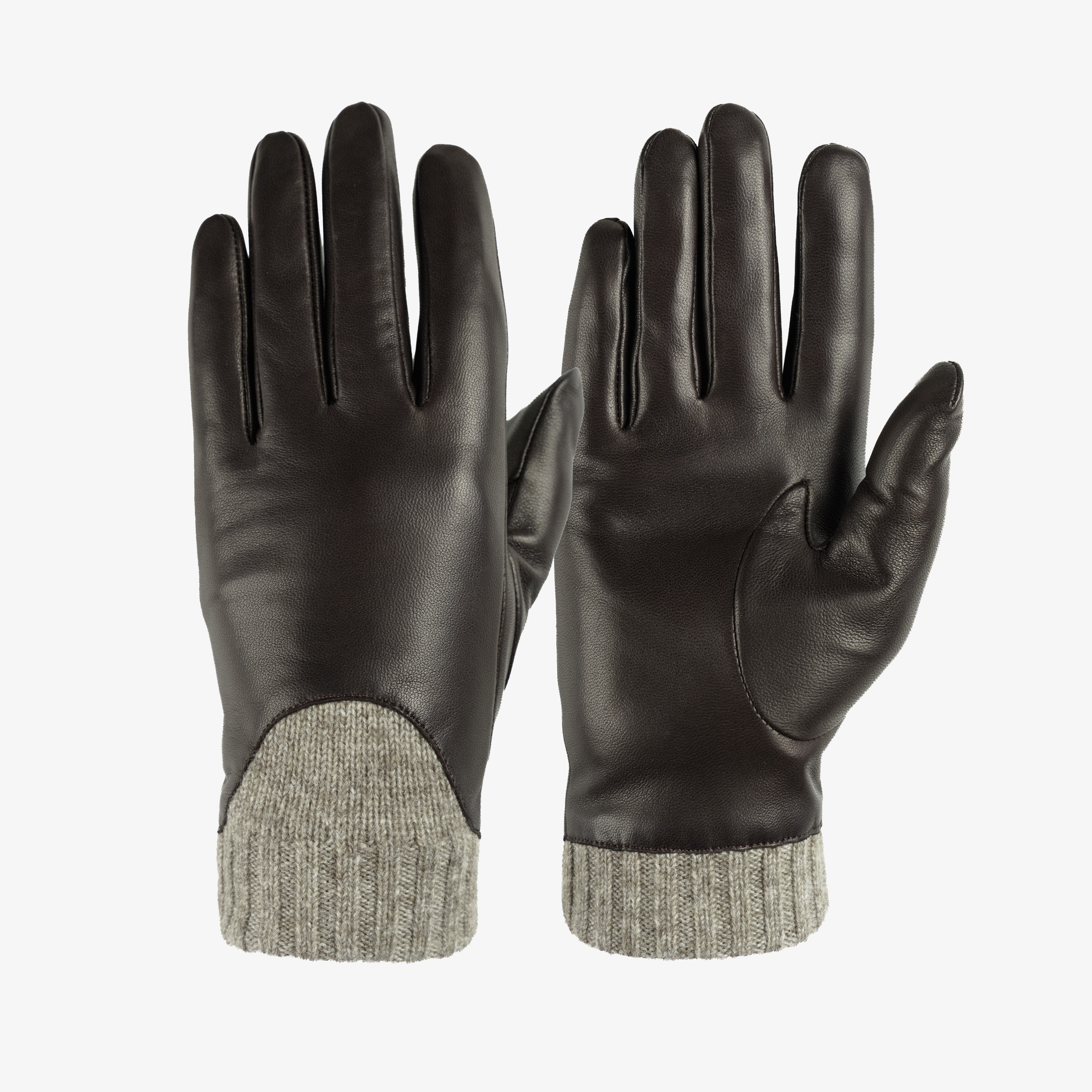 PEARLWOOD Lederhandschuhe TESS (1 Paar) weiches Innenfutter aus Fleece