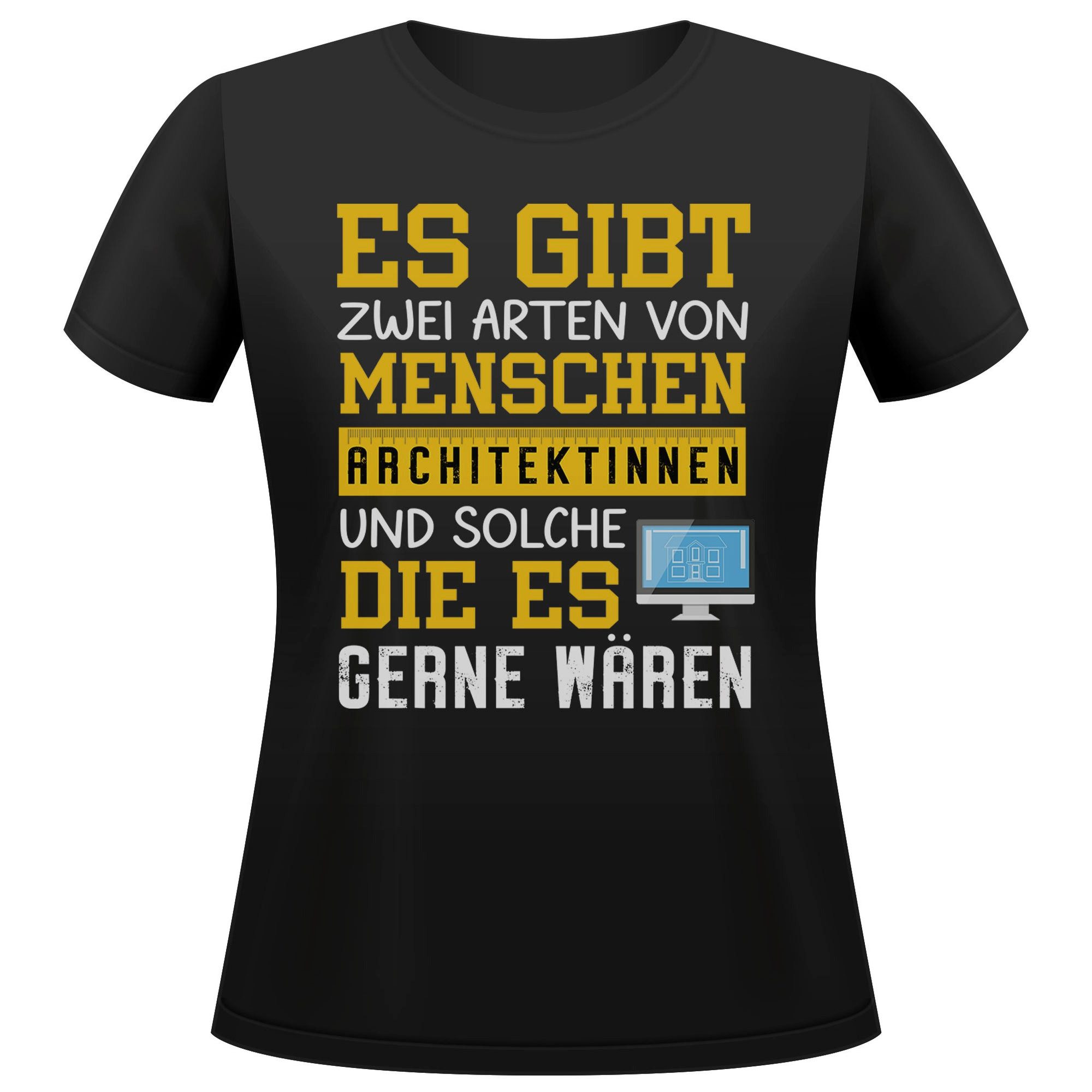 T-Shirt Architektin Geschenk Frauen Spruch Beruf Studium Abschluss