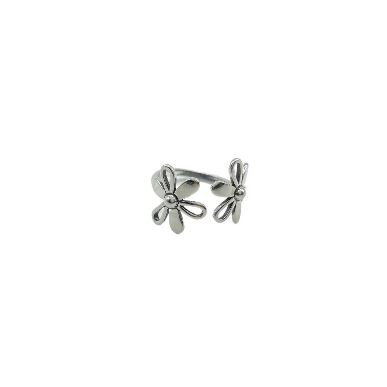 Tree Shine Fingerring 925 Silber Ring Blumen TREE SHINE, mit Geschenkverpackung, 925 Silber ring