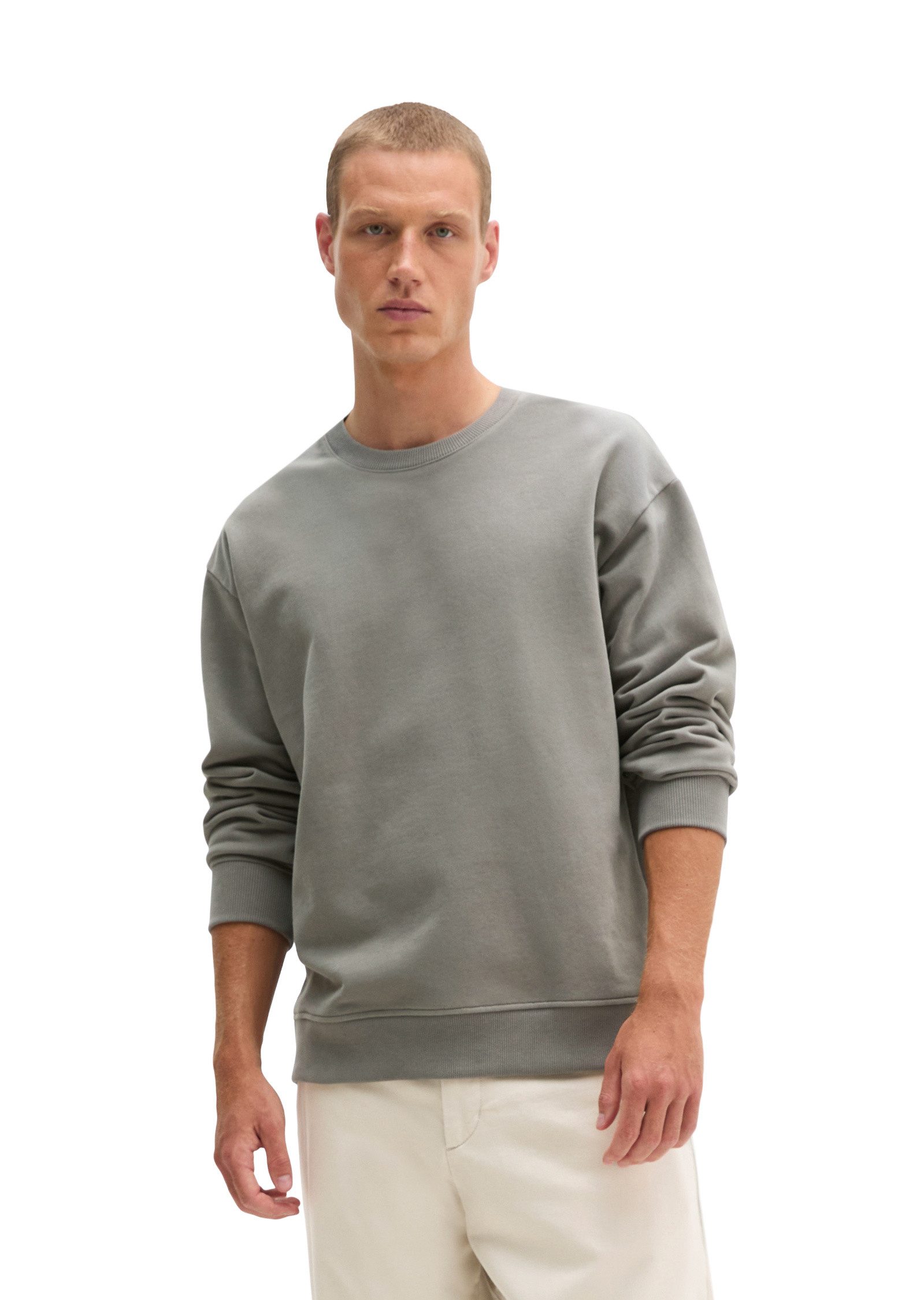 Marc O'Polo Sweatshirt aus regenerativer Bio-Baumwolle
