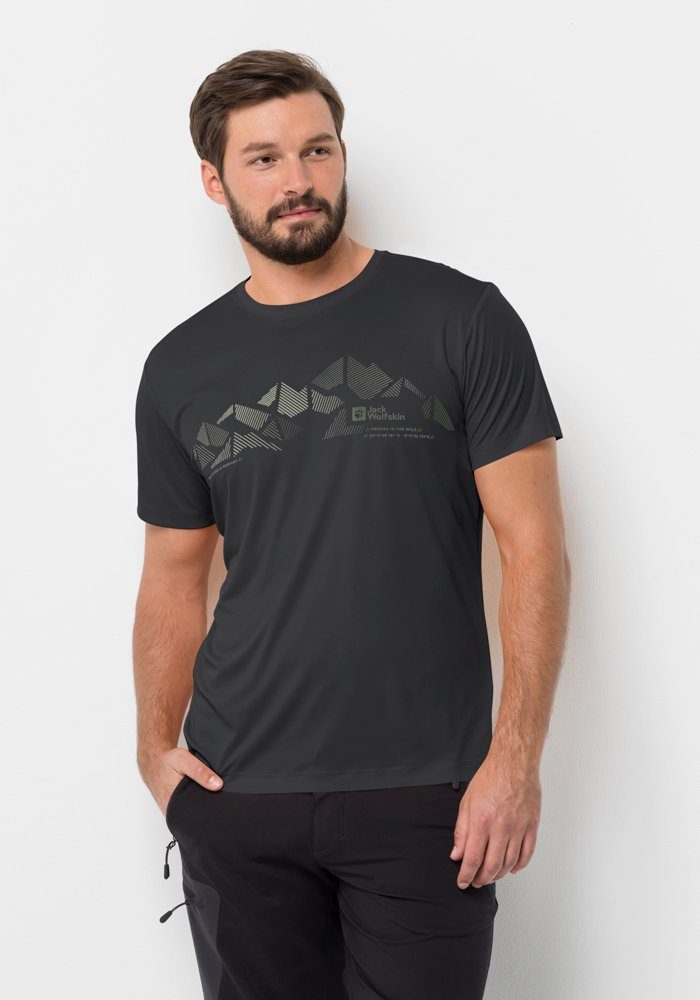 Jack Wolfskin T-Shirt PEAK GRAPHIC T M