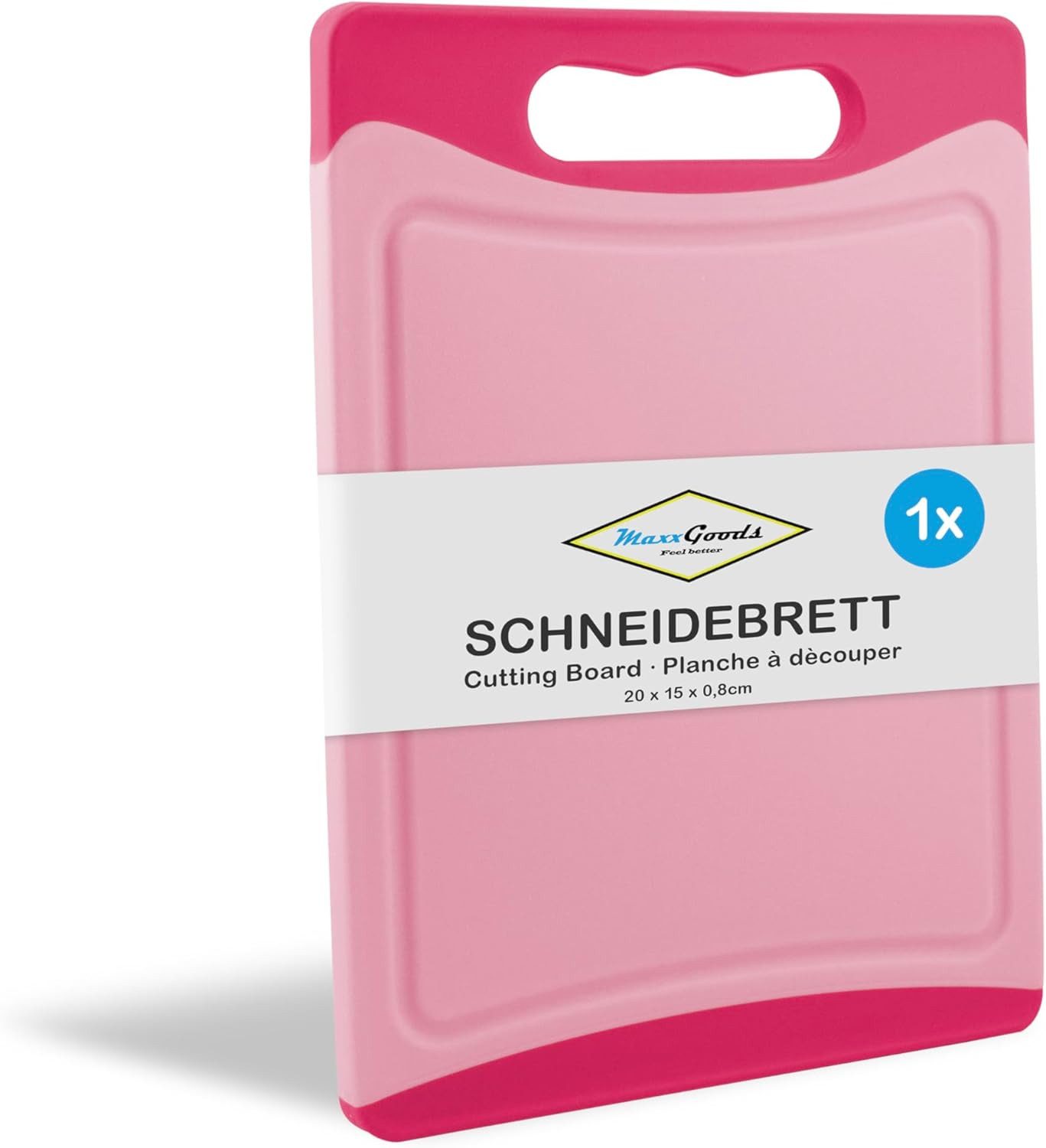 MaxxGoods Schneidebrett Schneidbretter einzeln 20cm oder 29cm, (1-St)