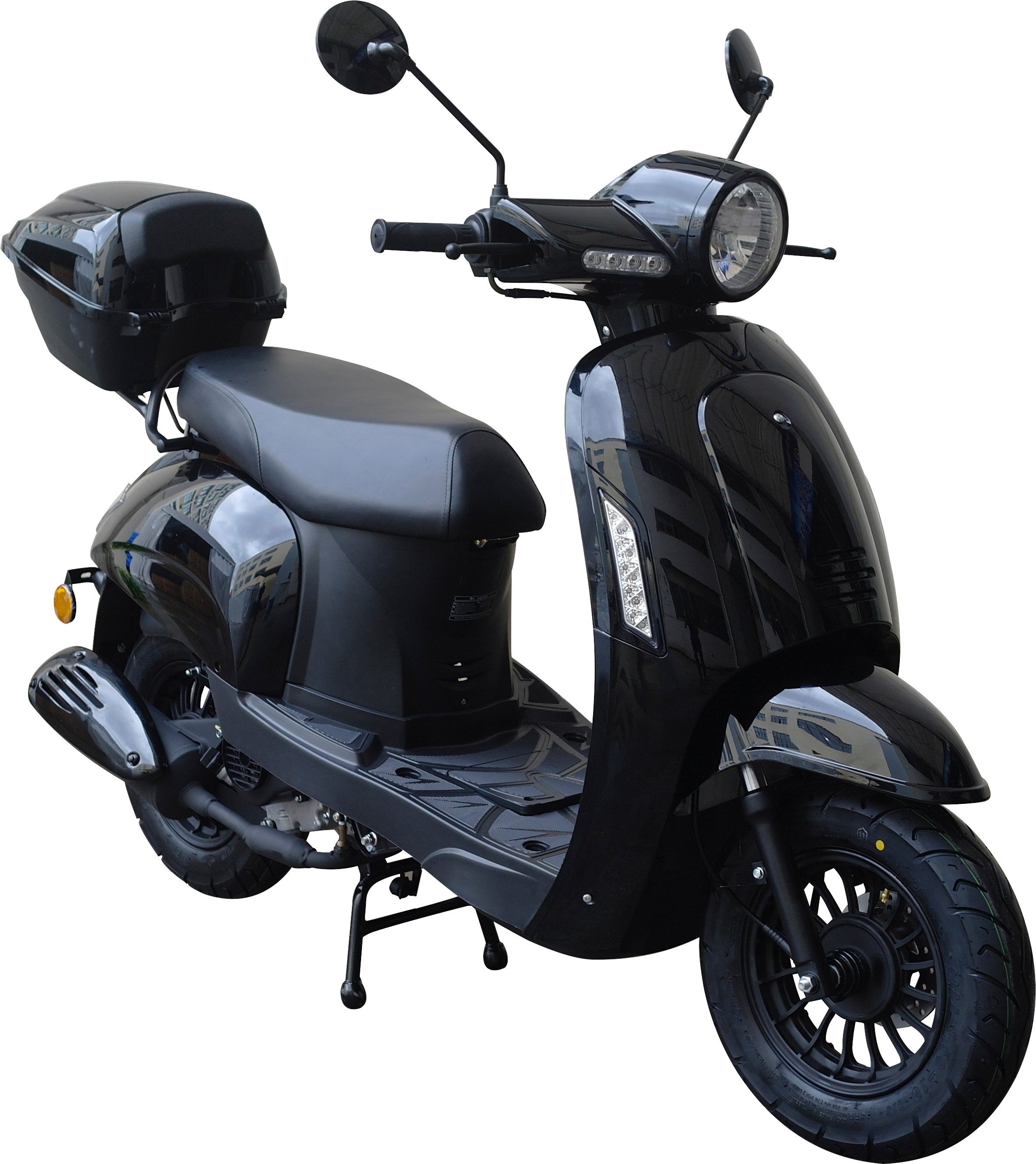 GT UNION Motorroller Massimo 25, 49,5 ccm, 25 km/h, Euro 5, mit und ohne Topcase verfügbar