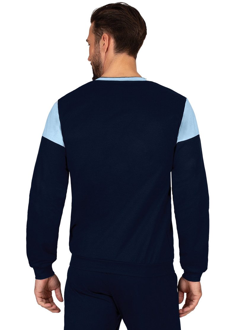 Trigema Schlafanzug TRIGEMA Modisches Schlafanzugoberteil mit Brusttasche (1 tlg)