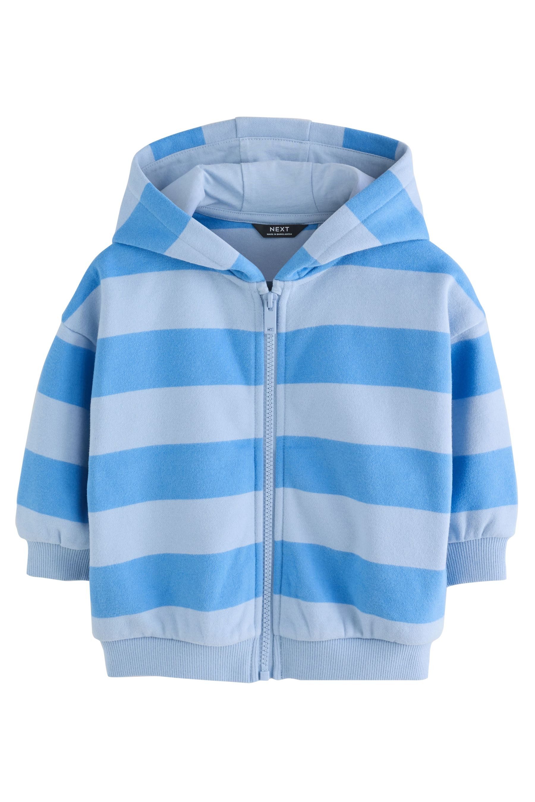 Hoodie Kapuzenjacke mit durchgehendem Reißverschluss