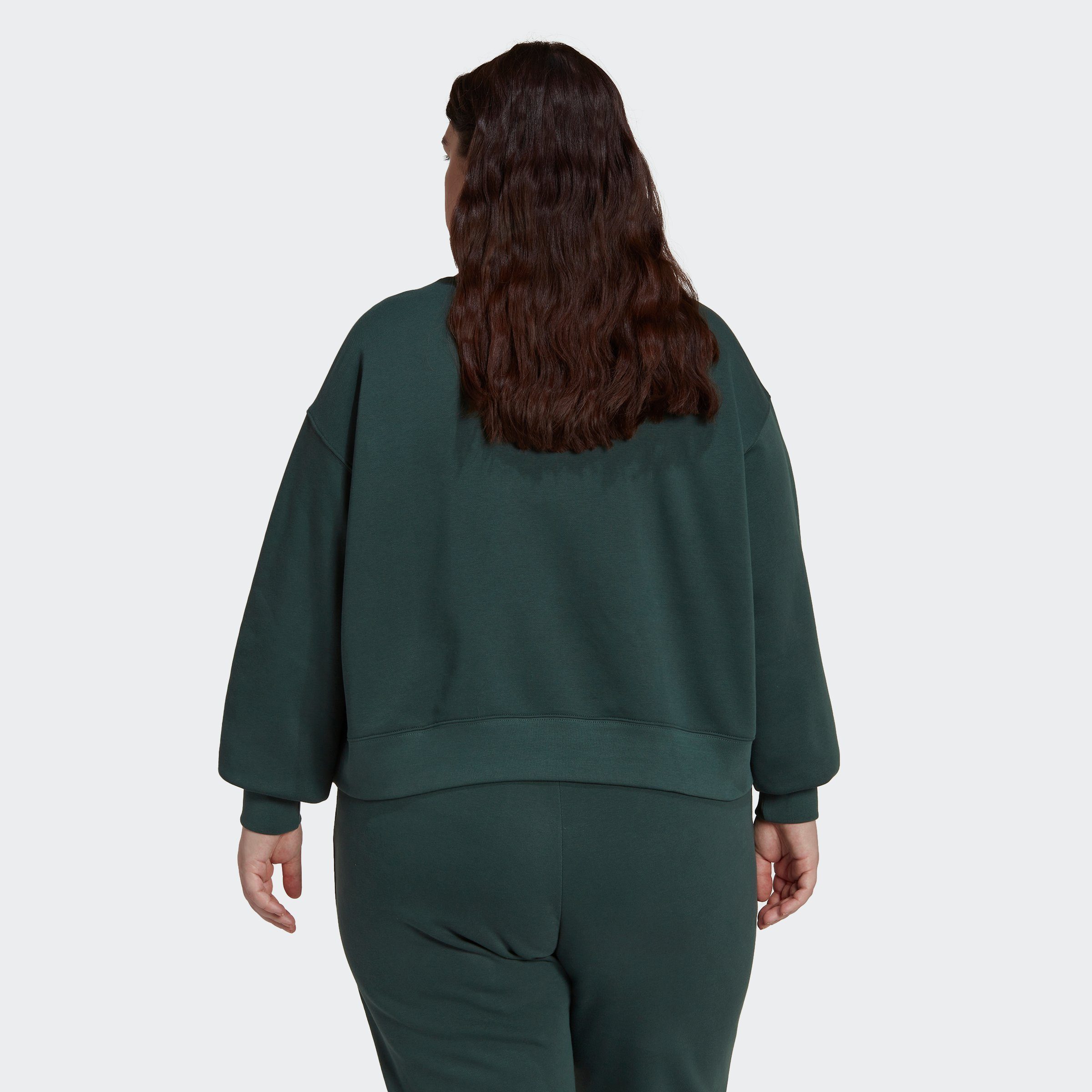 adidas – ESSENTIALS Sweatshirt Originals grün GROSSE ADICOLOR GRÖSSEN