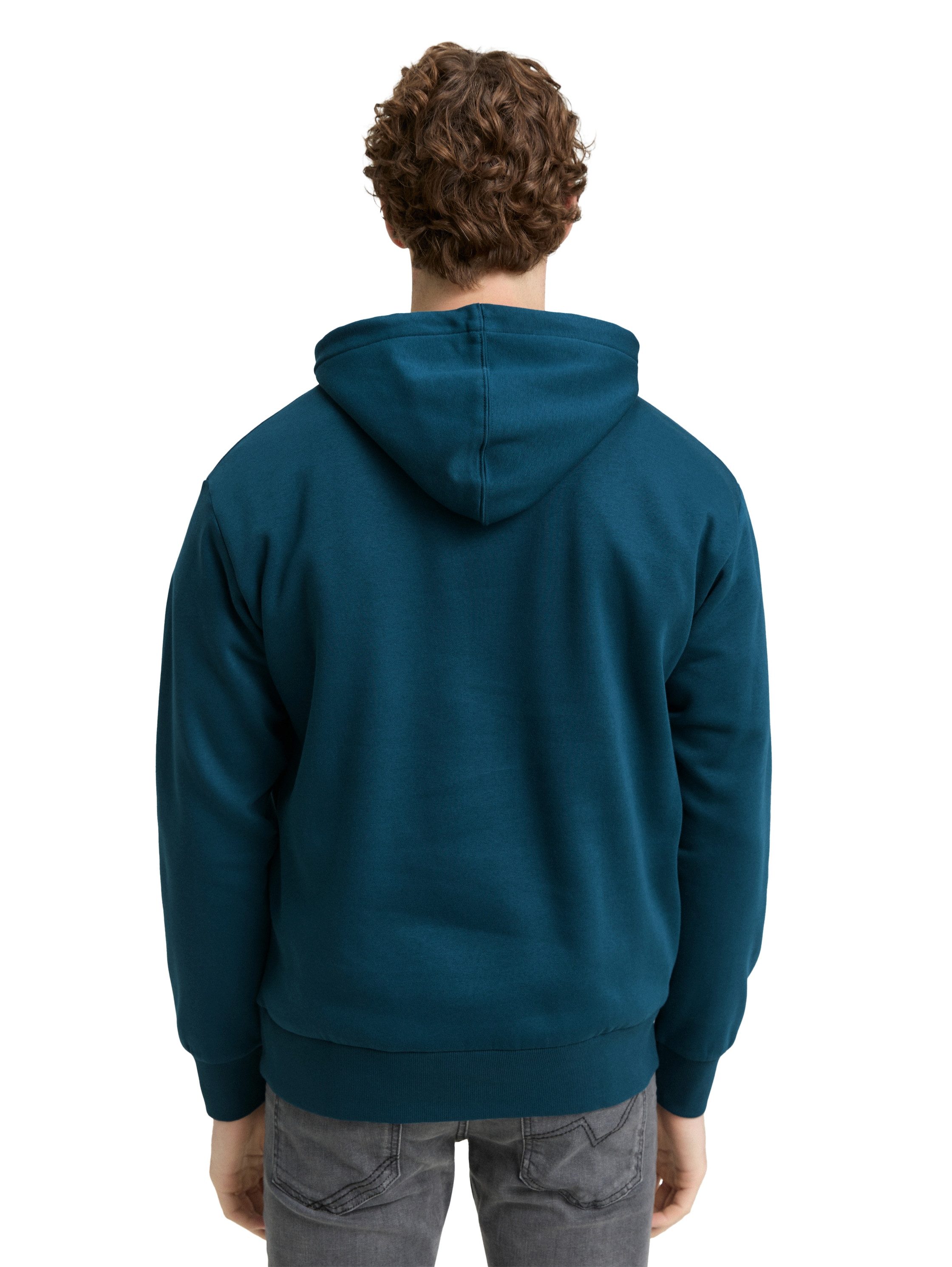 TOM TAILOR Denim Hoodie mit Logo Print günstig online kaufen