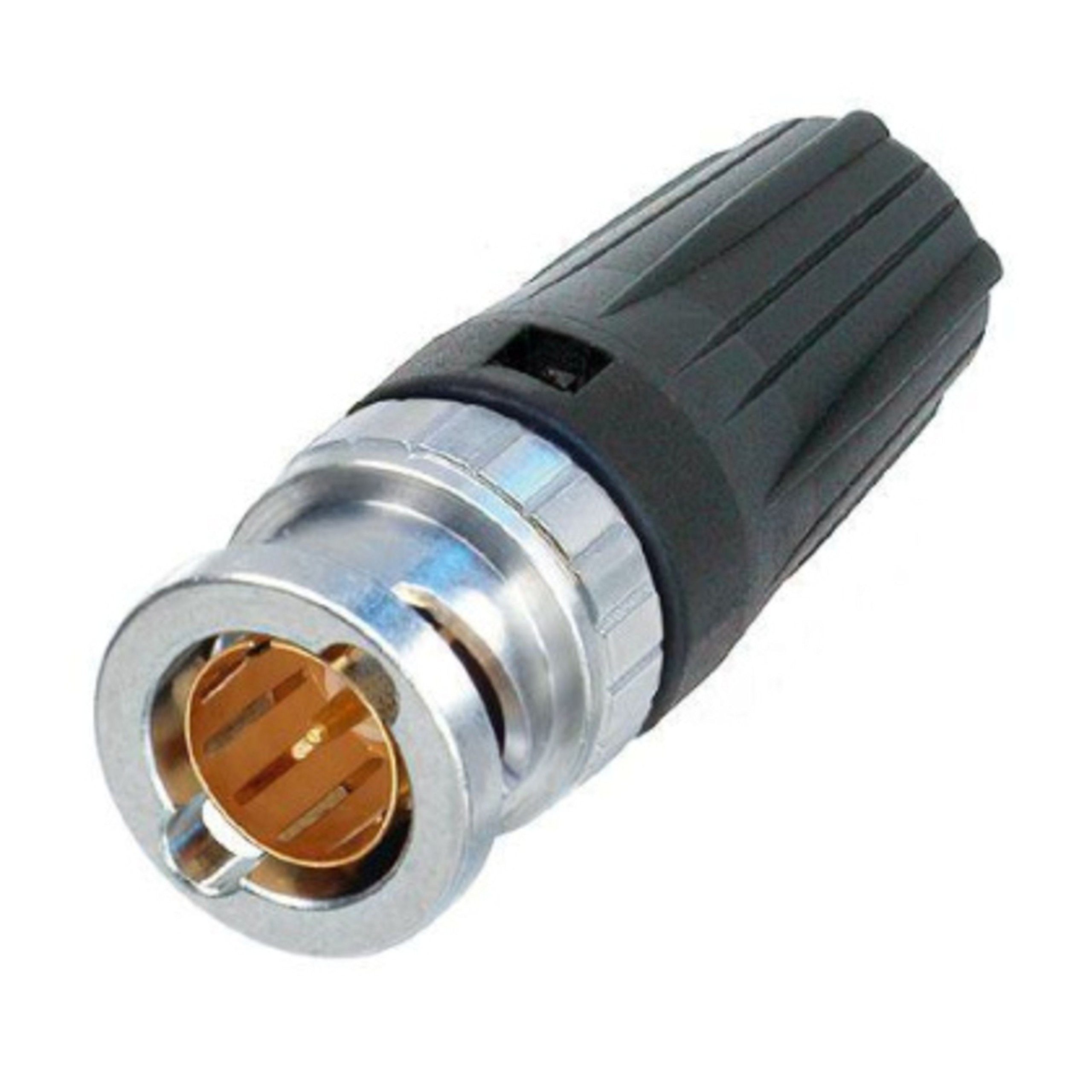 Neutrik Netzwerkstecker, (NBNC75BLP9 BNC Stecker Kabel Stecker geeignet für Audio- und Videoverbindungen, Stecker & Adapter, BNC Stecker und Buchsen), NBNC75BLP9 BNC Stecker - BNC Stecker und -Buchsen