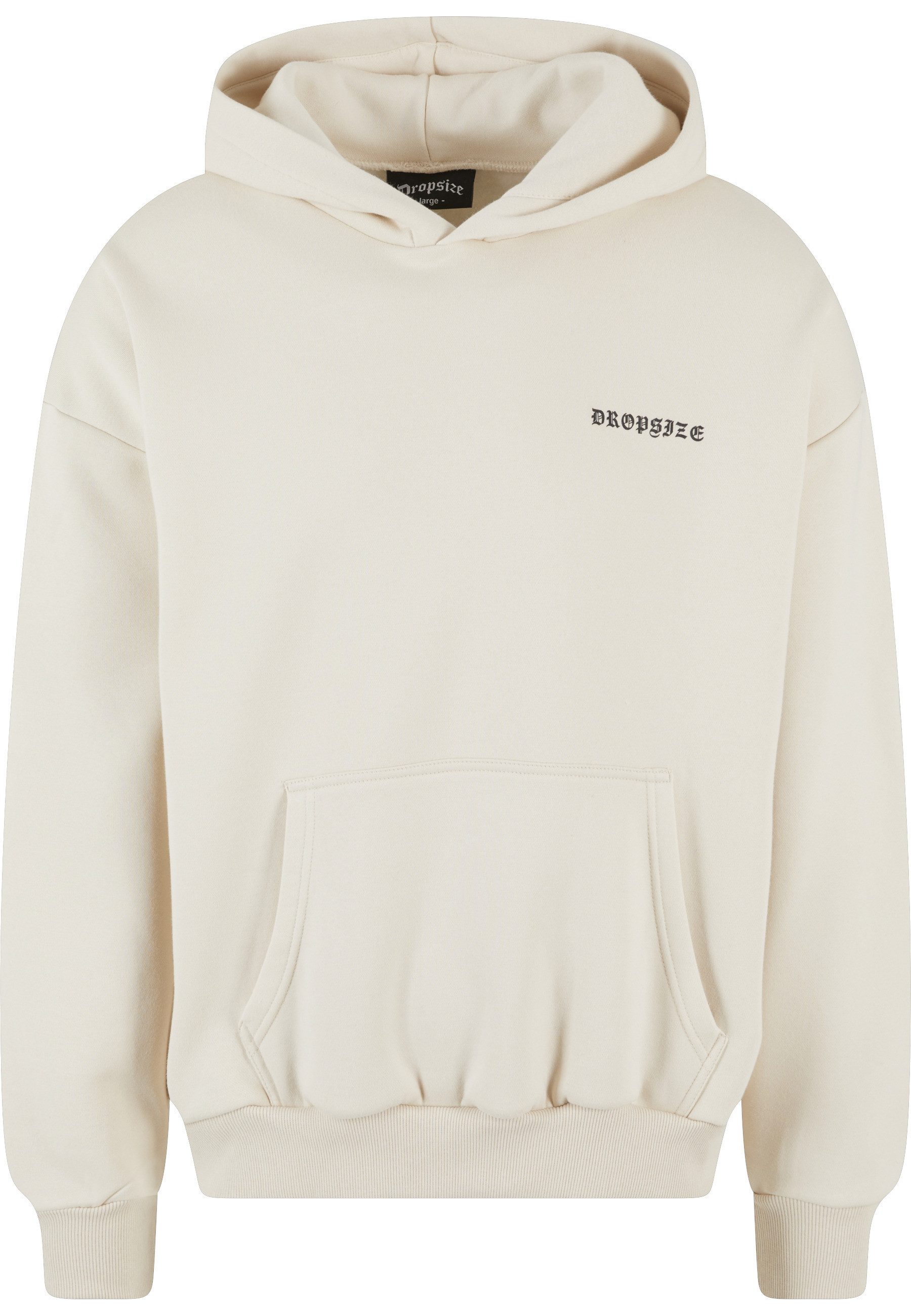 Dropsize Kapuzenpullover Dropsize Herren Heavy Oversize Circle Hoodie (1-tlg)
