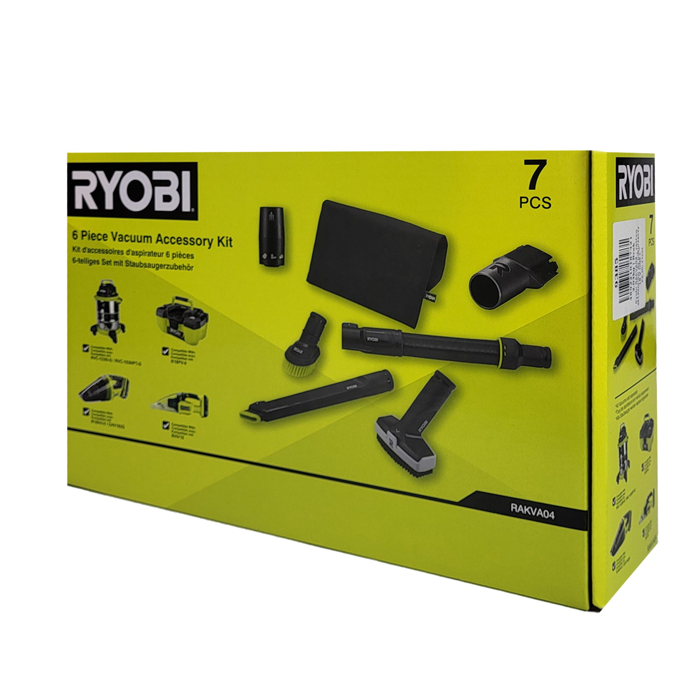 RYOBI Montagewerkzeug Ryobi RAKVA04 Zubehör‐Set für Staubsauger 18 V ONE+™, (1-tlg)