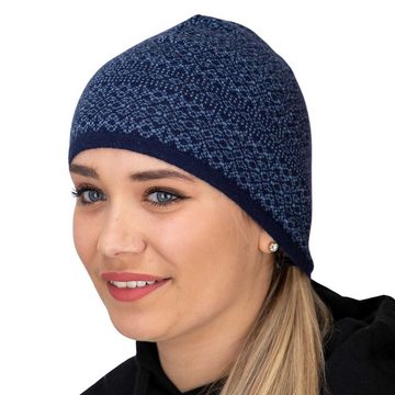 KUNST UND MAGIE Strickmütze Beanie Mütze Merinowolle Wollmütze Unisex 100% Merino Wolle