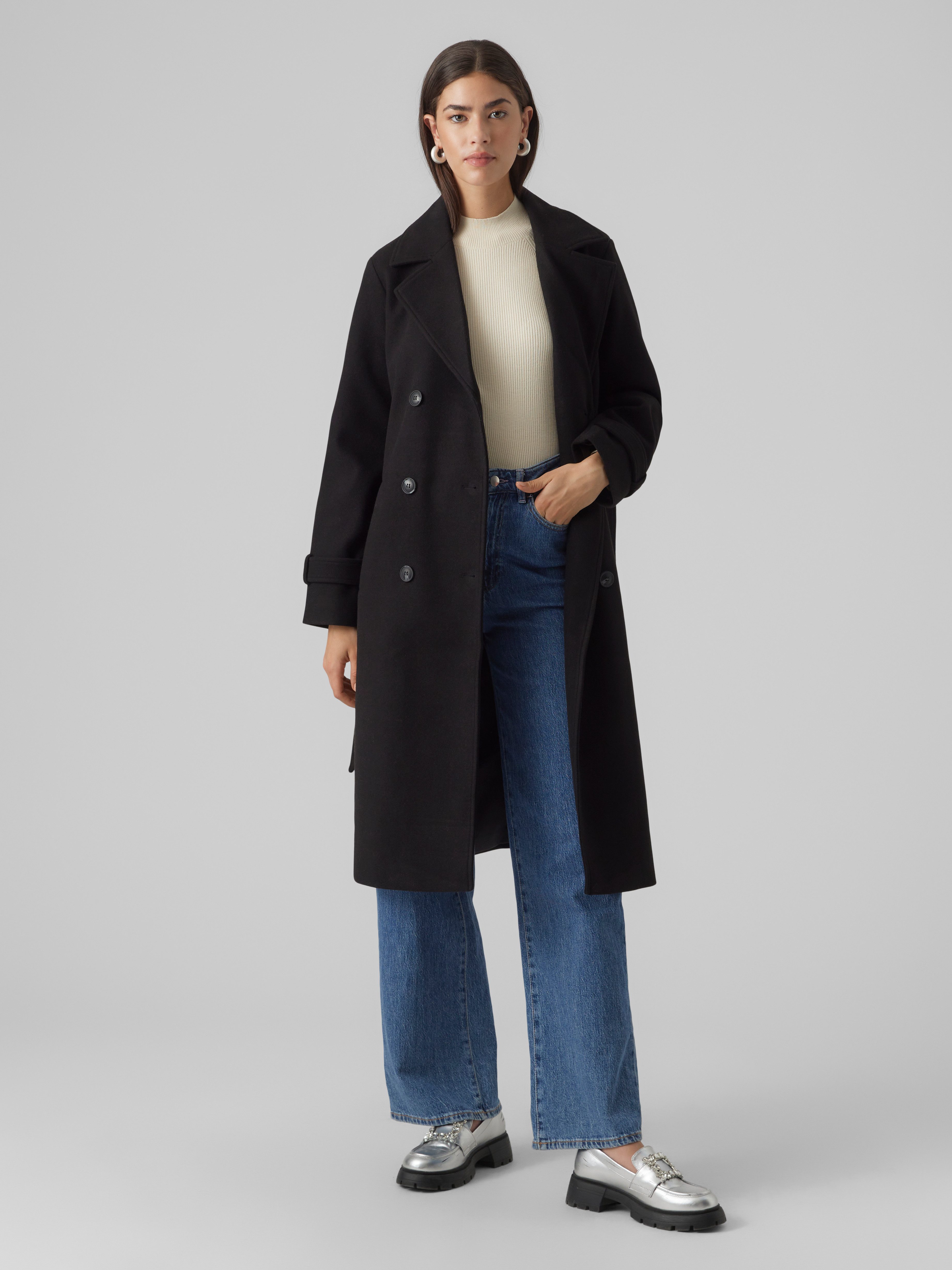 Vero Moda Trenchcoat VMFORTUNEVEGA LONG TRENCHCOAT GA NOOS günstig online kaufen