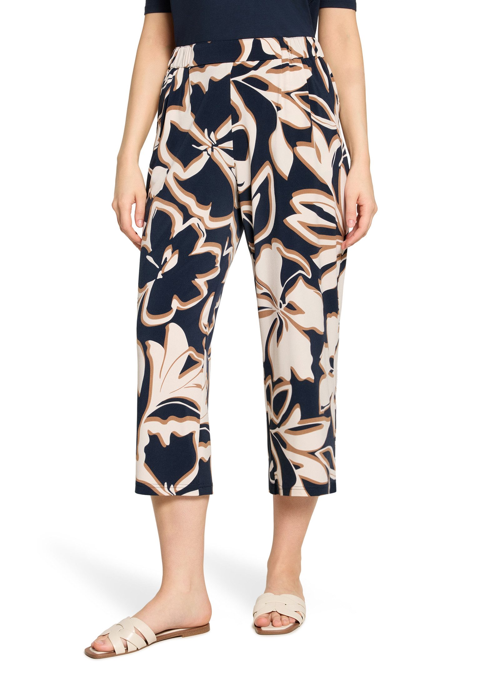 Schlupfhose Damen mit Bundfalten