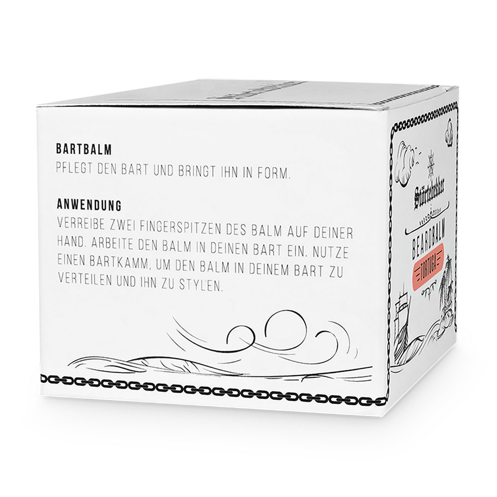 Störtebekker Bartbalsam mit würzig-frischem Tortuga Duft • Pflege und Halt für Deinen Bart, Für alle Barttypen geeignet • Einfache Anwendung
