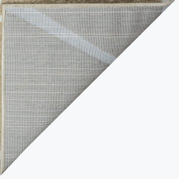 Teppich Designer-Teppich in Pastell-Grautönen mit Abstrakter Silhouette, Carpetia, rechteckig, Höhe: 9 mm