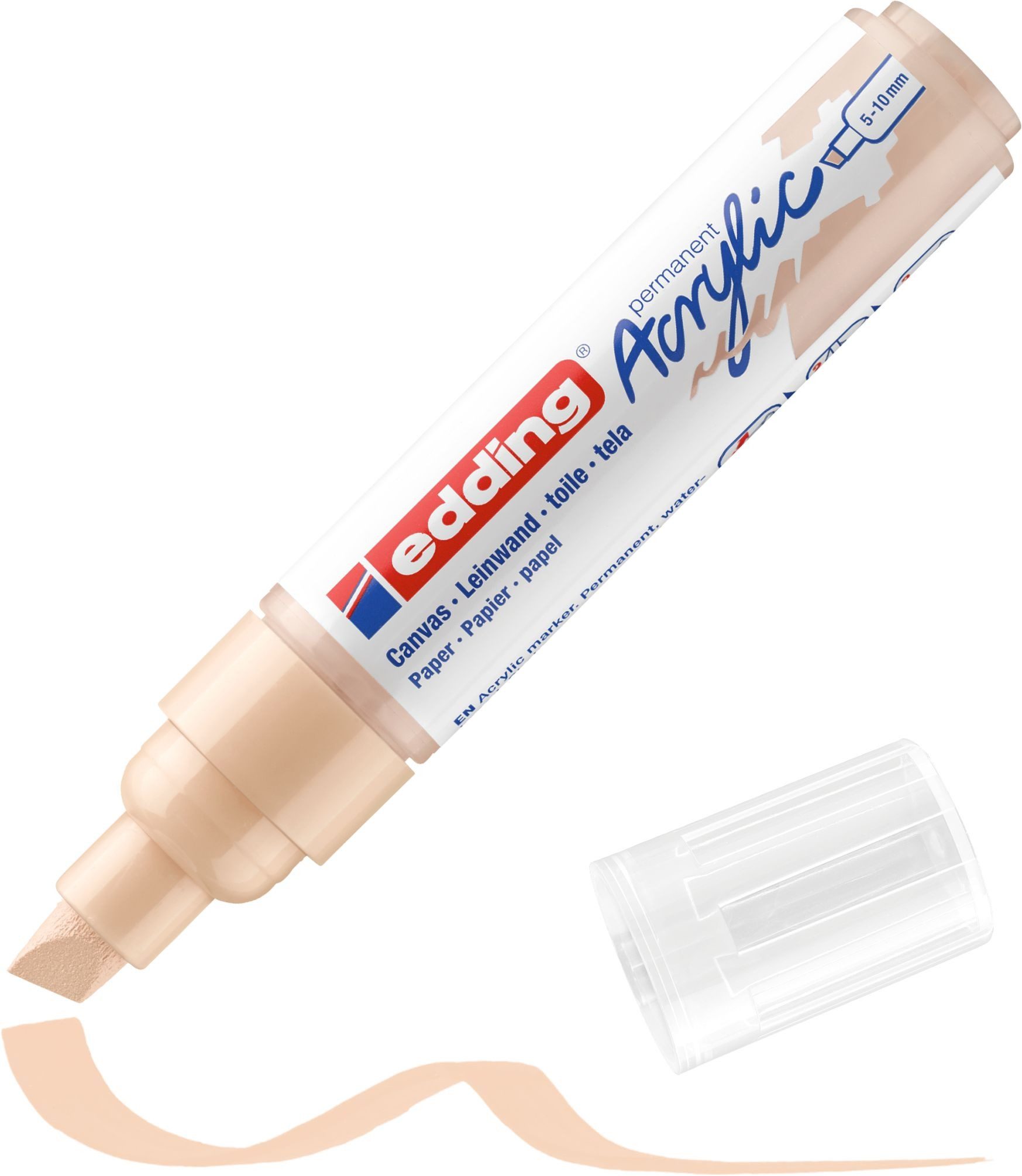 edding Marker Acrylmarker edding 5000 breit warmbeige