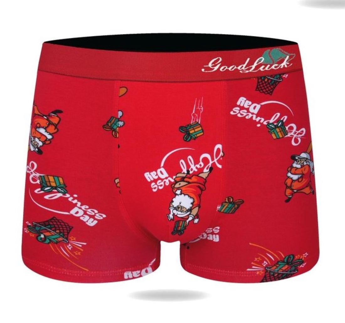Toker Collection® Boxershorts Weihnachts Boxershort 3er Pack bunter Mix, M günstig online kaufen