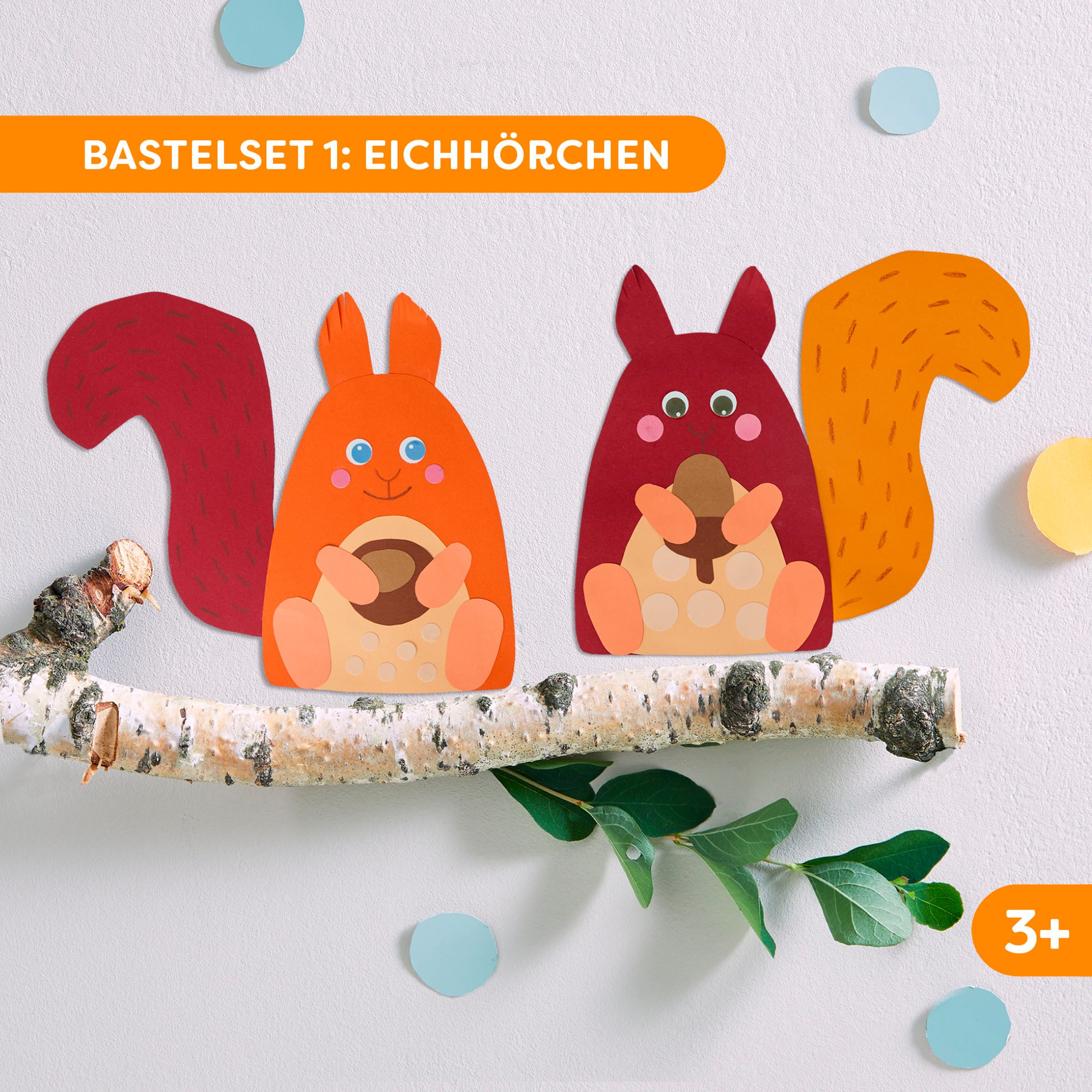 Haba Kreativset 3er Bastelsets Erstes Basteln Herbst