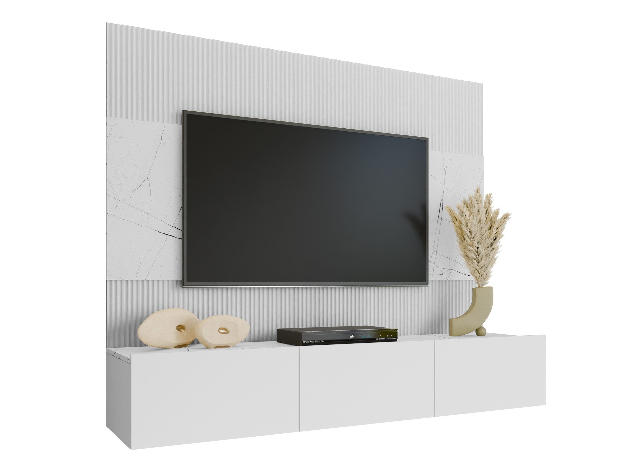 MIRJAN24 Wohnwand Deromi III, (2er-Set, TV-Lowboard), günstig online kaufen