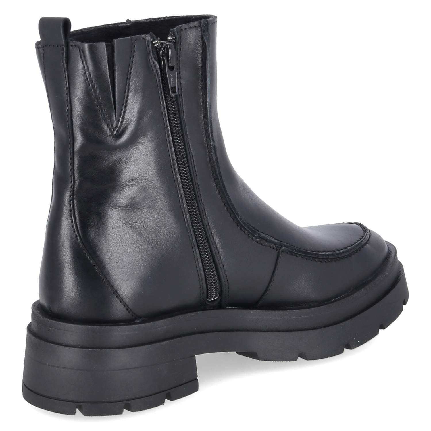 Fräulein Frida Fräulein Frida Boots F-8560 Sauvage Black Damen Glattleder black Schlupfstiefel – Bild 4 von 5