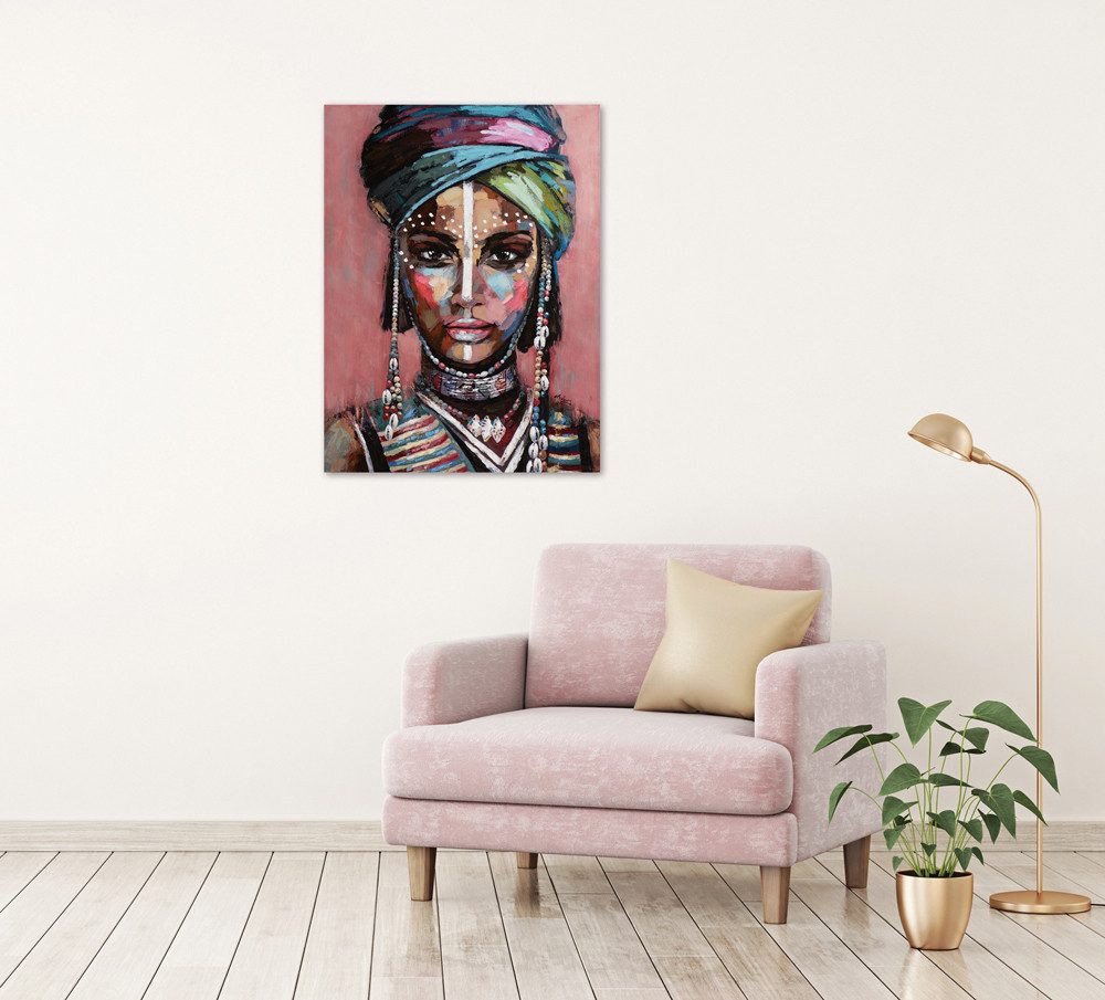 ArtUniverse Gemälde Wüstenfrau 60 x 90 cm, Menschenmotiv